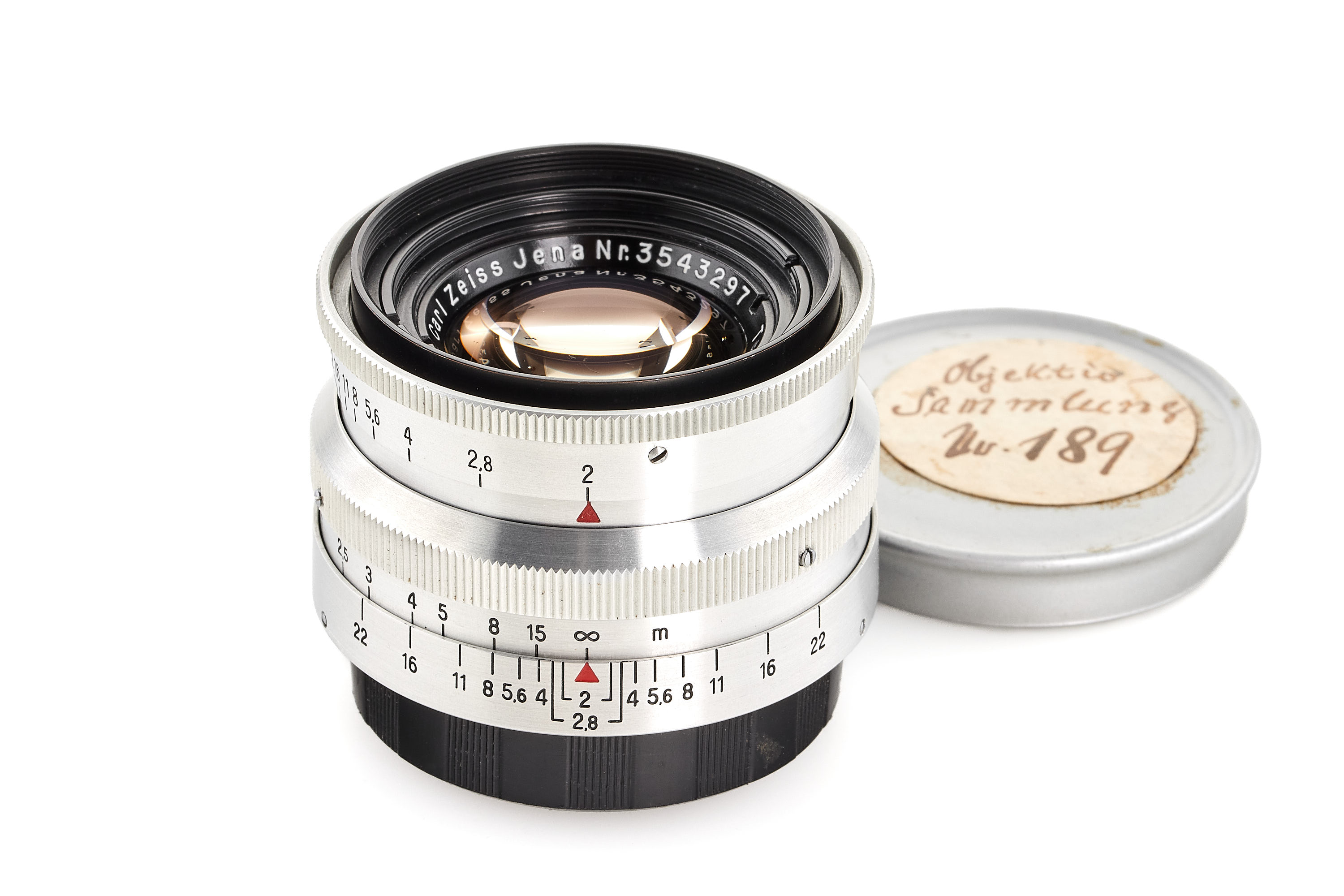 Carl Zeiss Jena f. M42 Tessar 2/50mm V93 Thorium prototype * Carl Zeiss Jena f. M42 Tessar 2/50mm V93 Thorium prototype *