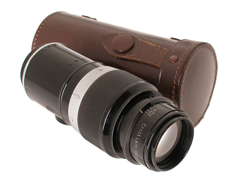 Elmar   4/13,5cm black/chrome