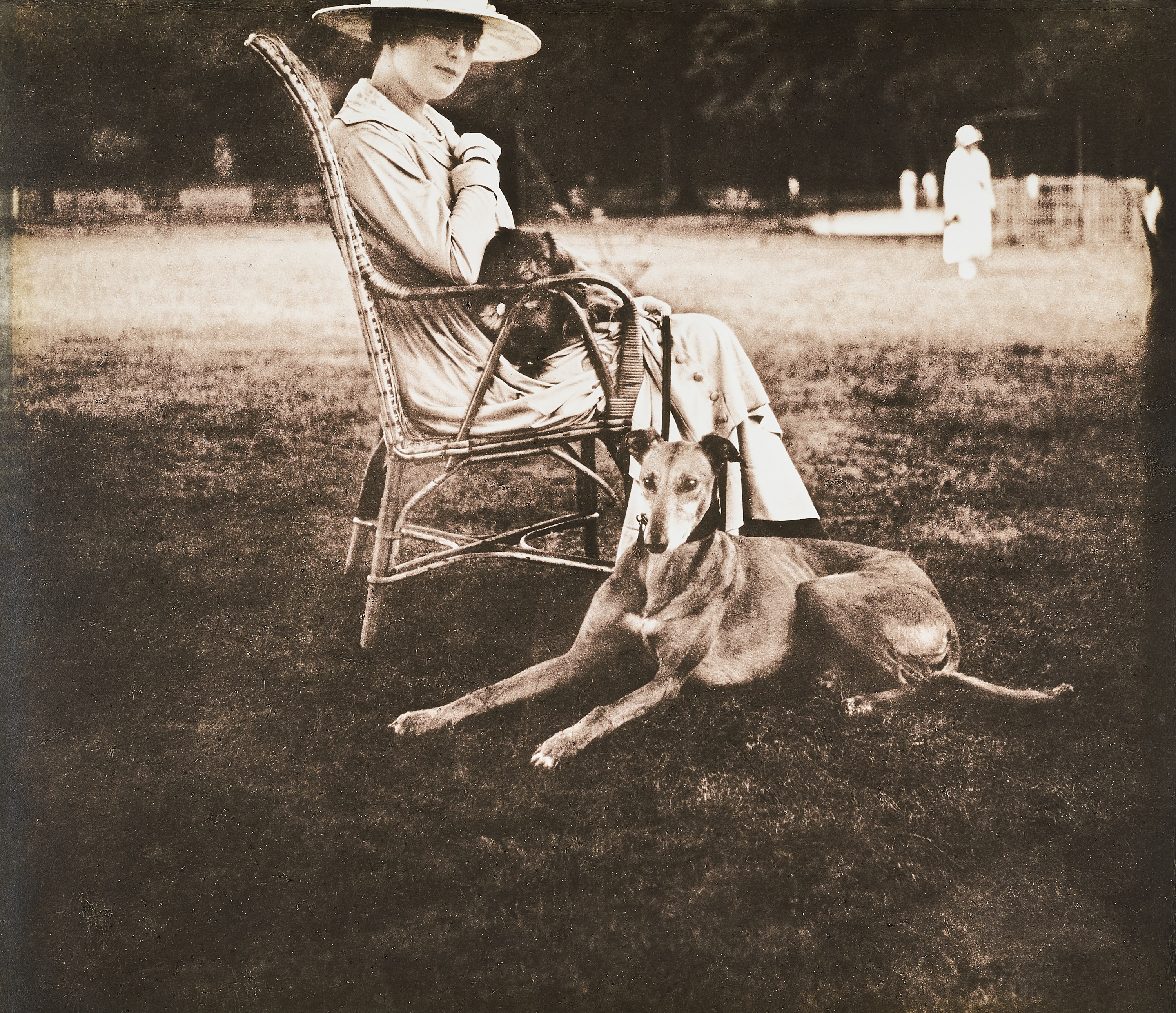 JACQUES-HENRI LARTIGUE (1894–1986) - Marthe Chenal at the Racing Club de France, 1916