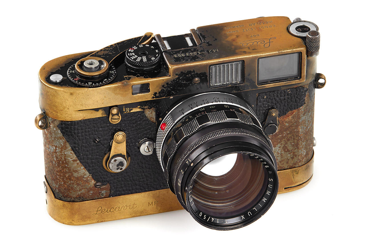 Leica M2 black paint 'Paul Fusco'