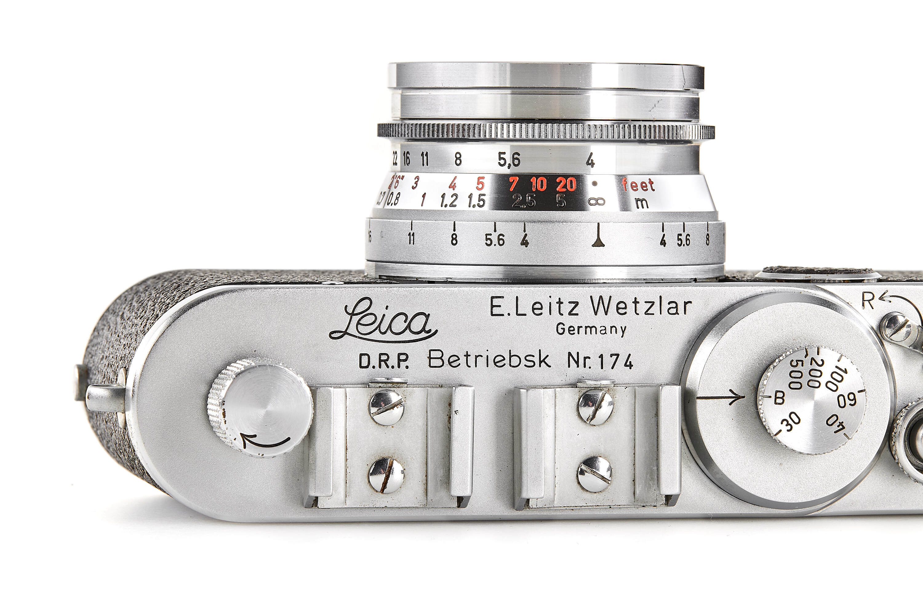 Leica Ic Betriebskamera with prototype Super-Angulon 4/21mm *