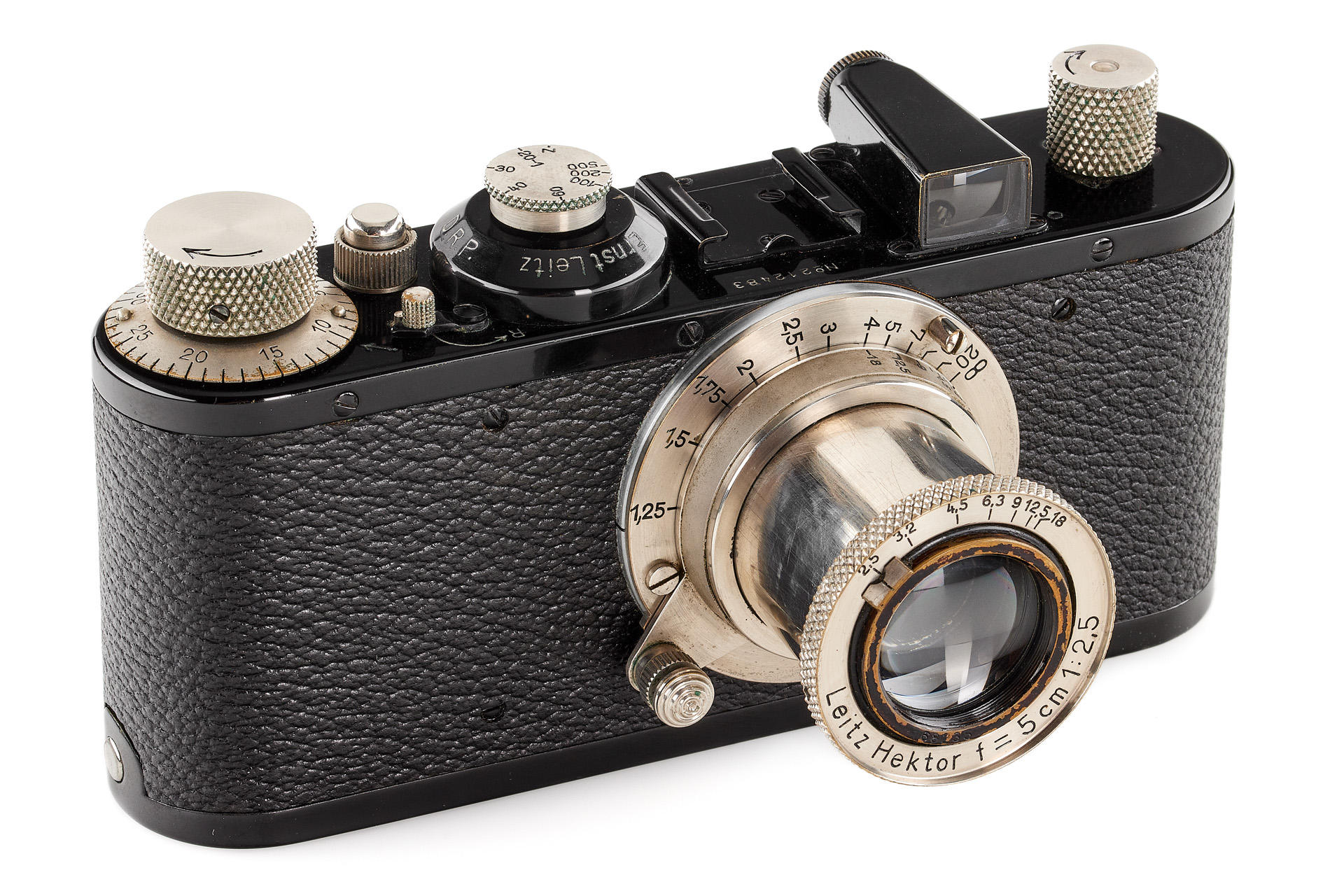 Leica Standard black/nickel with Hektor 2.5/5cm