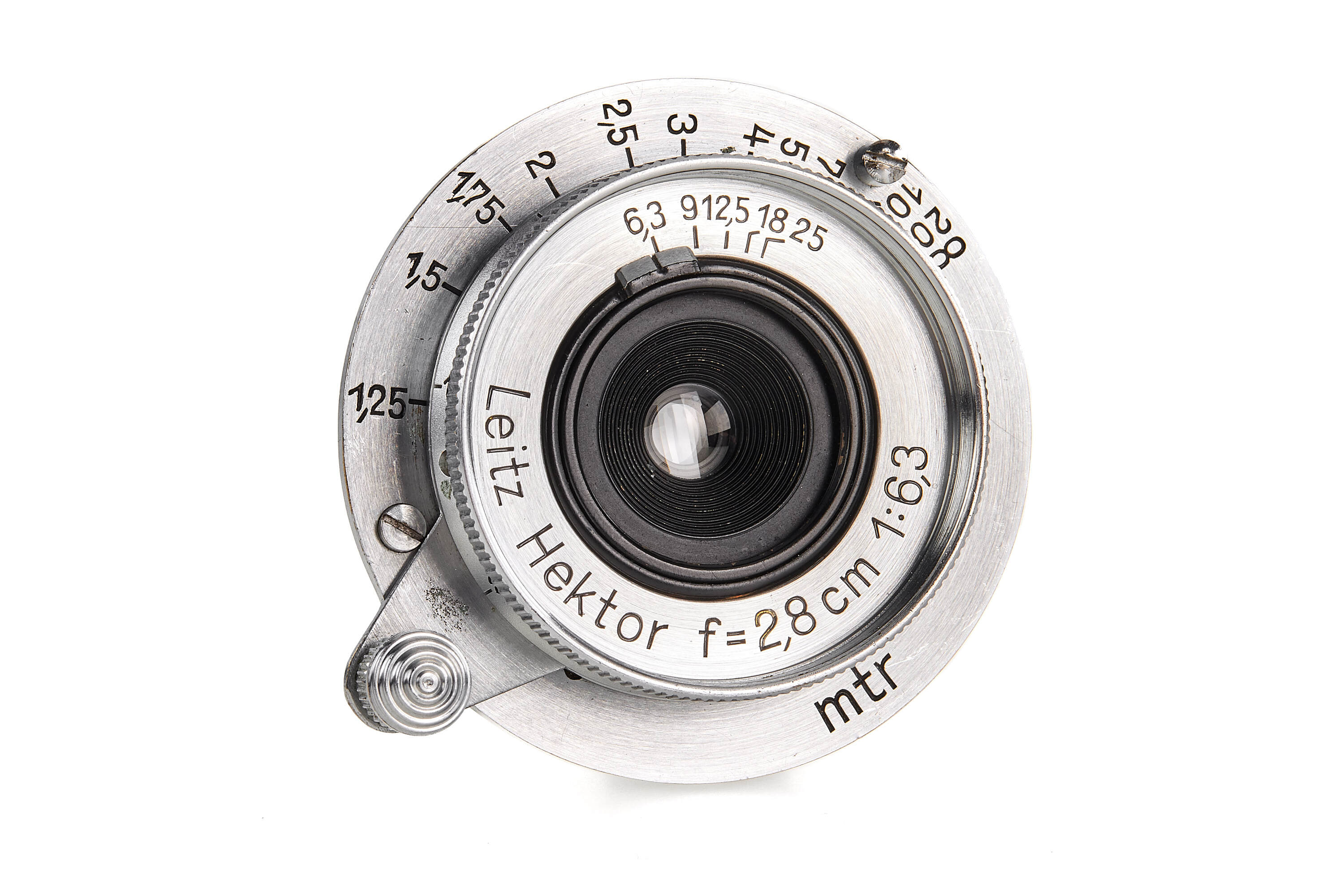 Hektor 6.3/2.8cm HOOPY chrome
