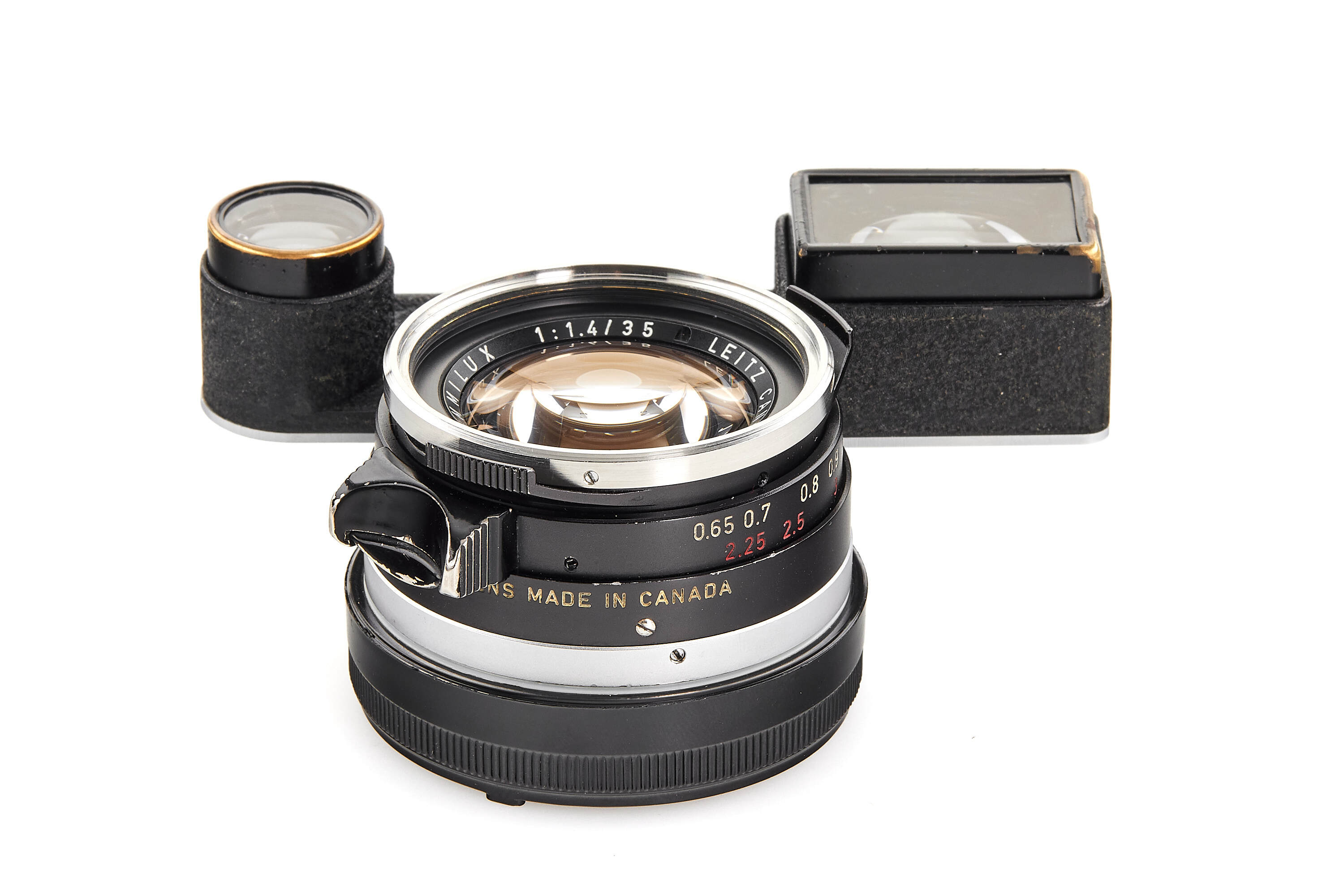 Summilux 1.4/35mm Steel Rim black paint M3