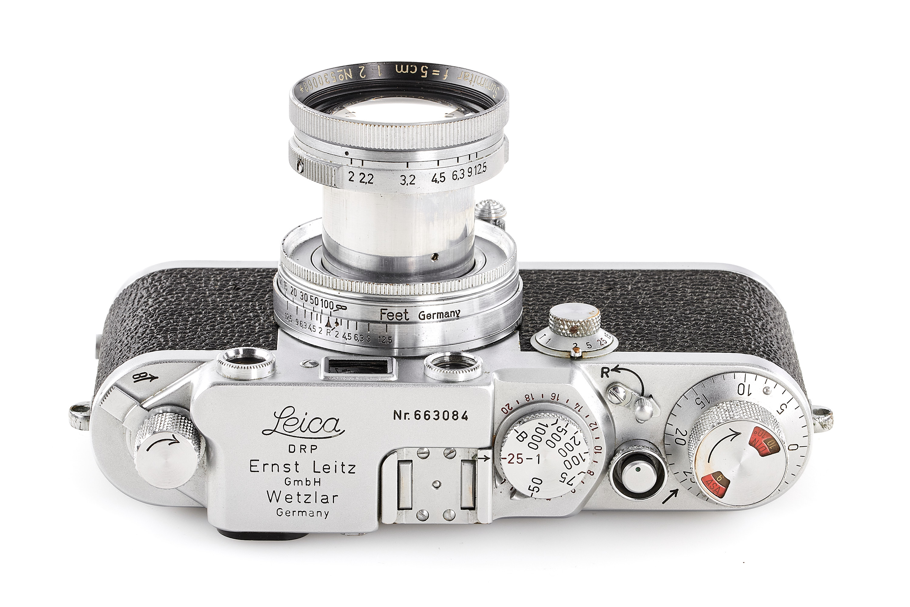 Leica IIIf with Summitar 2/5cm no.530068* SOORE