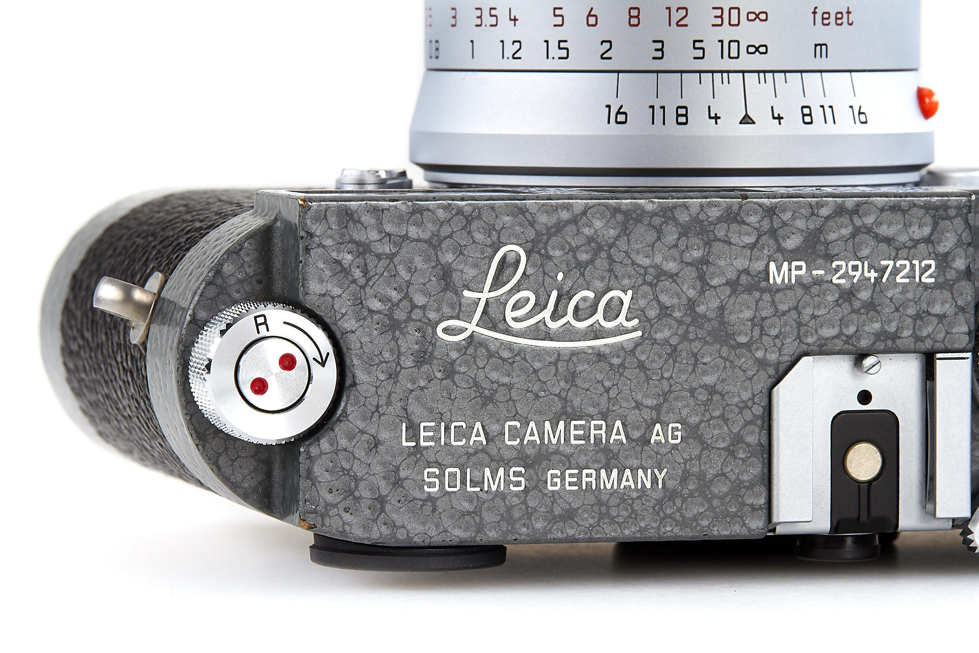 フィルムカメラ Leicavit M LHSA gray hummertone finish LEICA MP LHSA HAMMERTONE ANNIVERSARY Special Set Sold with
