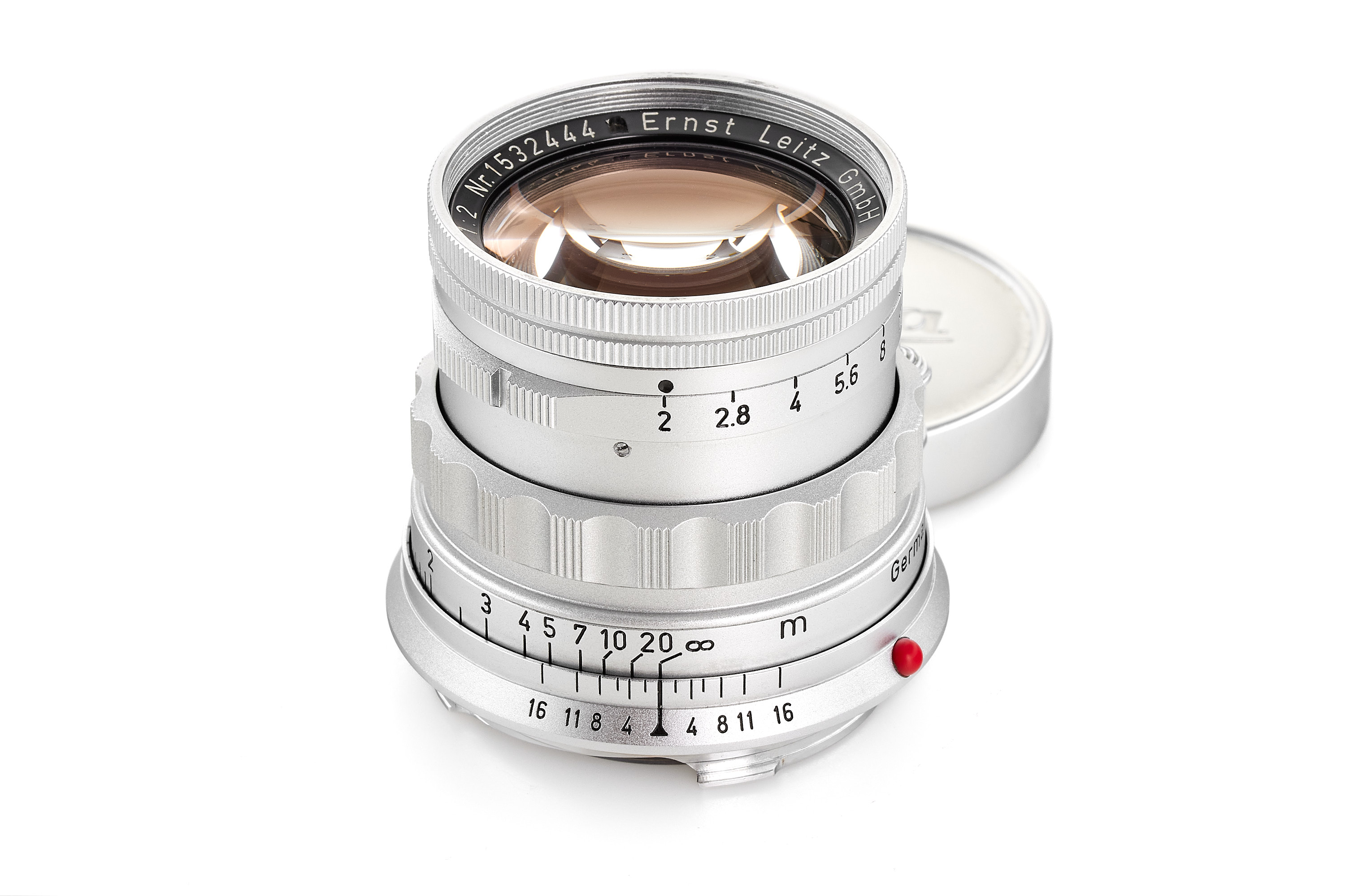 Summicron 2/5cm 11818 chrome plated focusing ring *