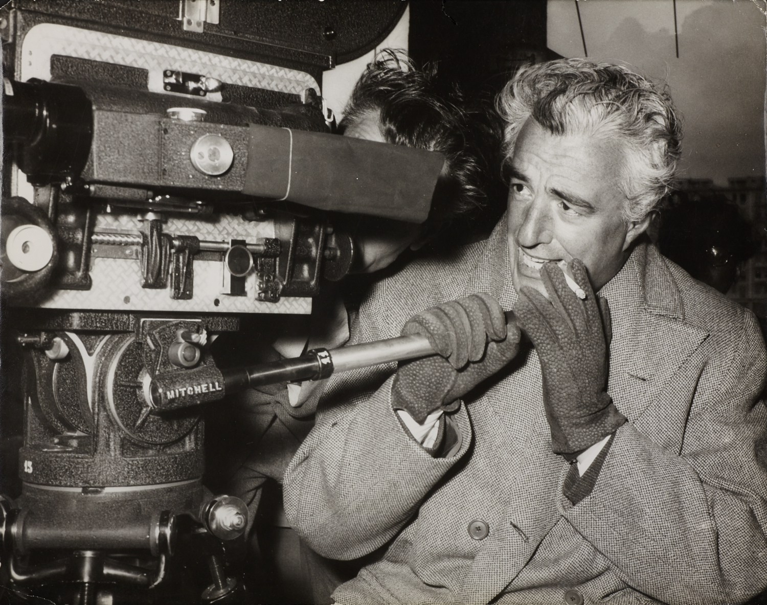 GIOVANNI BATTISTA POLETTO (1915–1988) Vittorio de Sica shooting ‘Il Tetto’, 1955 GIOVANNI BATTISTA POLETTO (1915–1988) Vittorio de Sica shooting ‘Il Tetto’, 1955