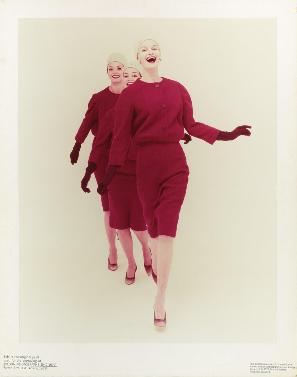 RICHARD AVEDON (1923–2004) 'Fashion for Harper's Bazaar', NYC 1958