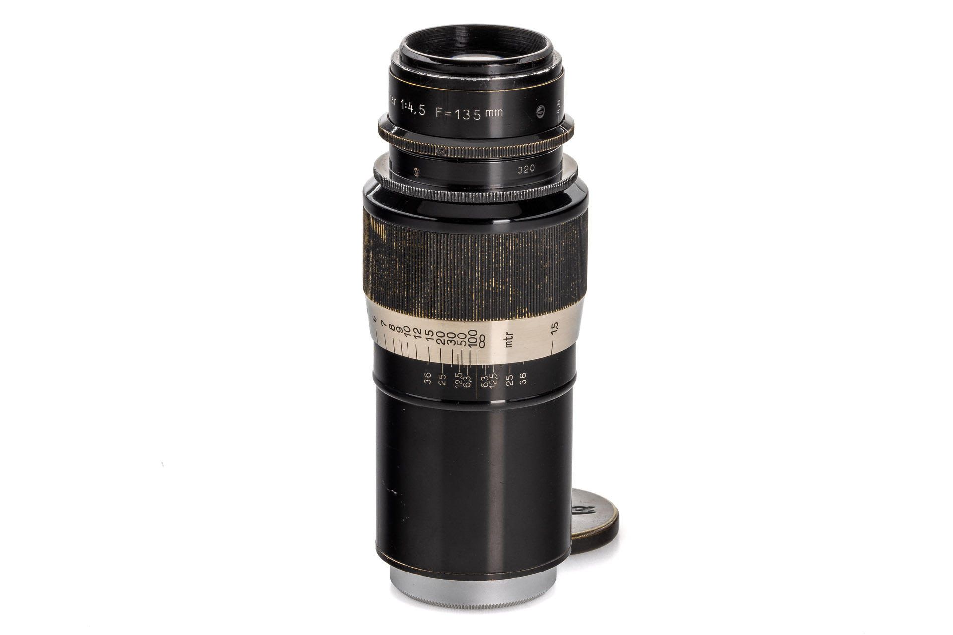 Hektor 4.5/135mm black/nickel non-standard Hektor 4.5/135mm black/nickel non-standard