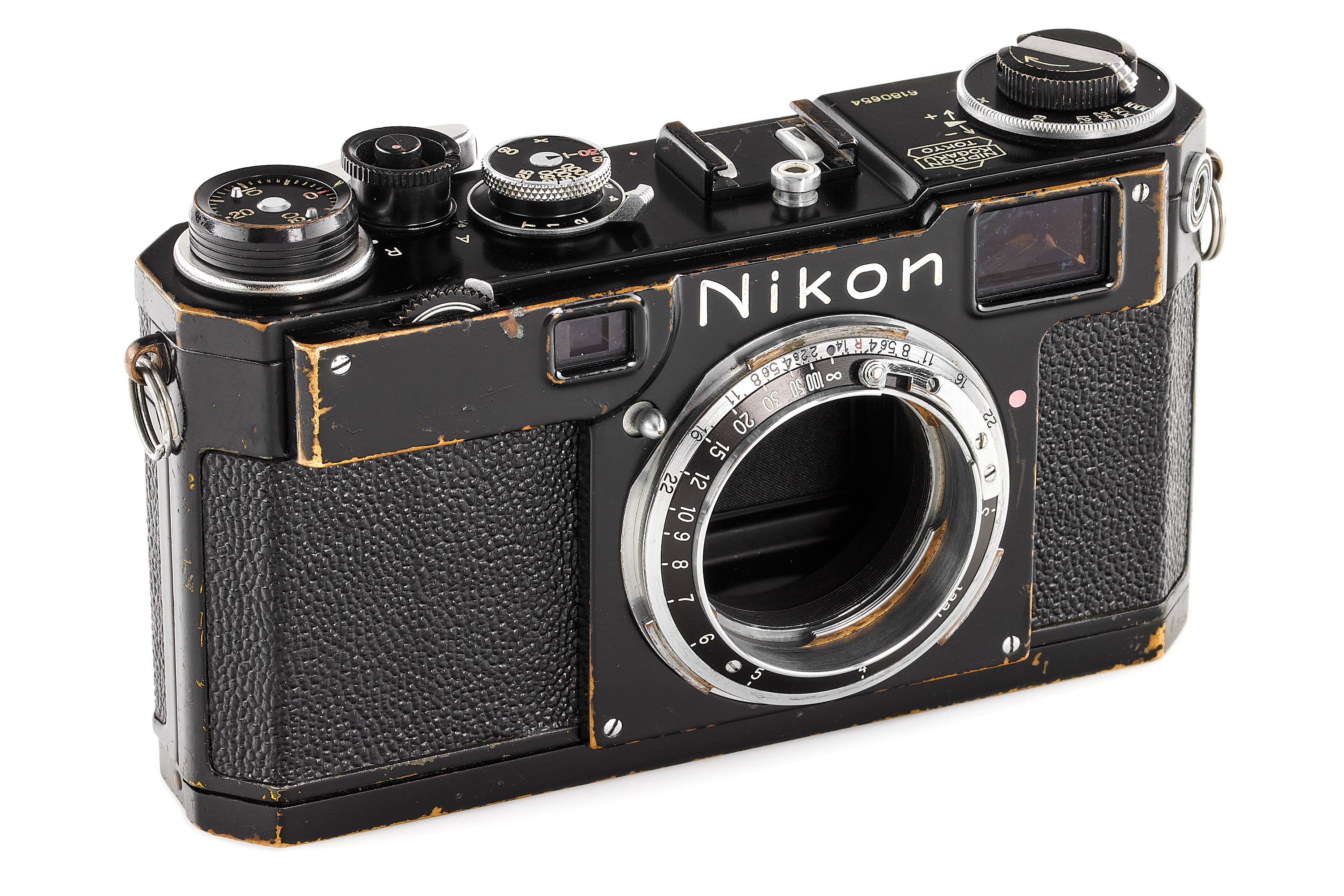 Nikon S2 black paint * Nikon S2 black paint *