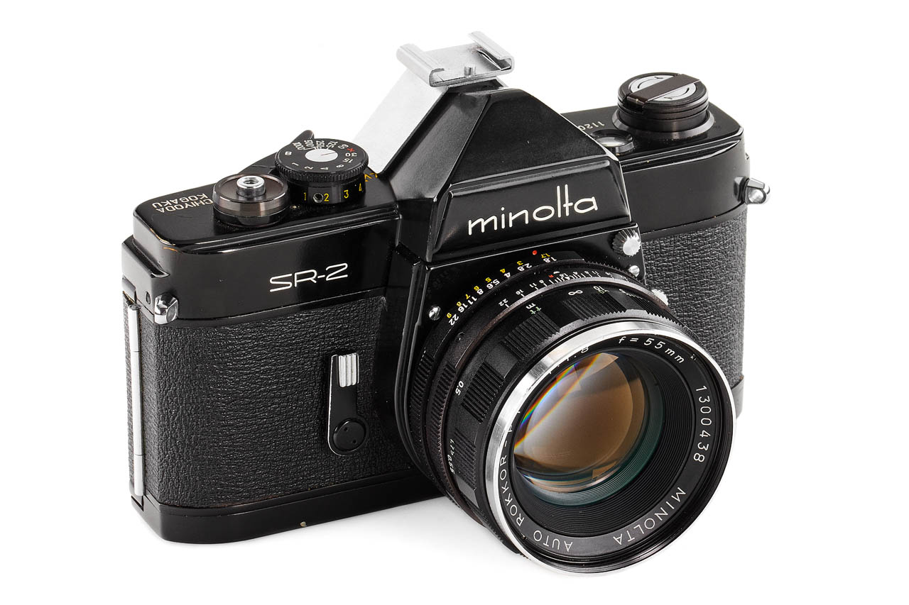 Minolta SR-2 black paint