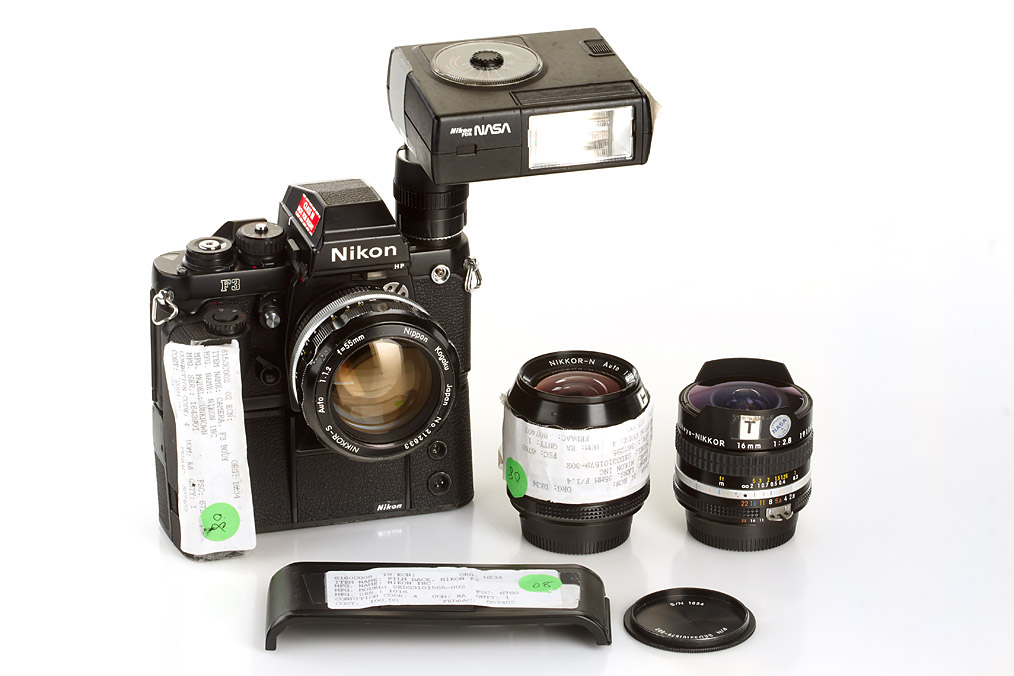 Nikon F3 HP NASA Ausrüstung