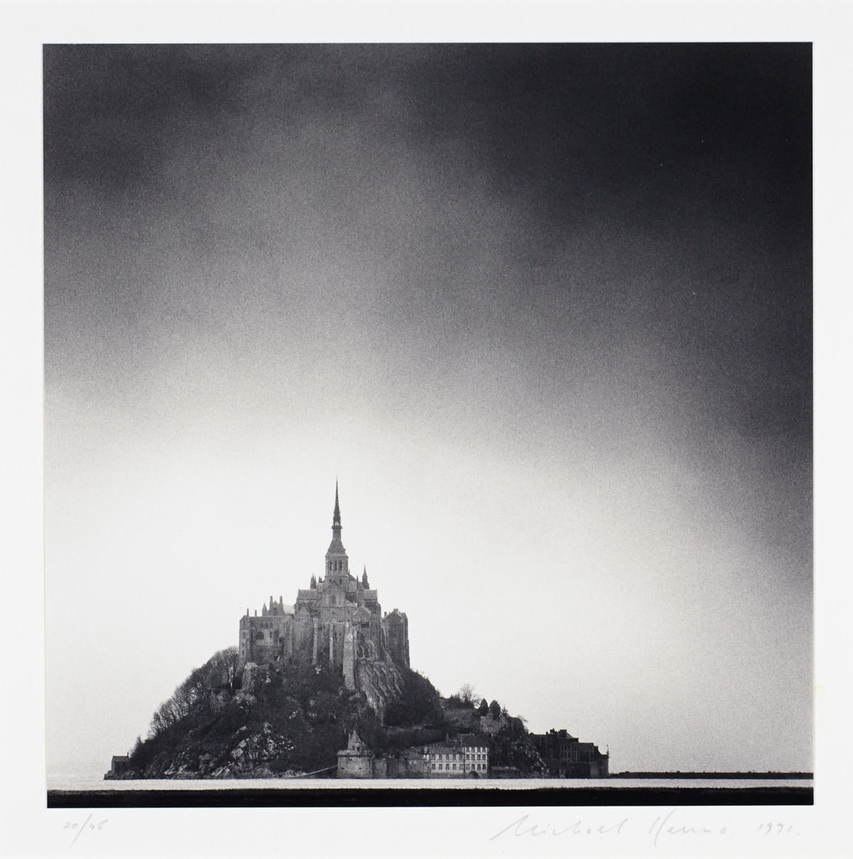 MICHAEL KENNA (* 1953) Mont Saint Michel, Normandy 1991