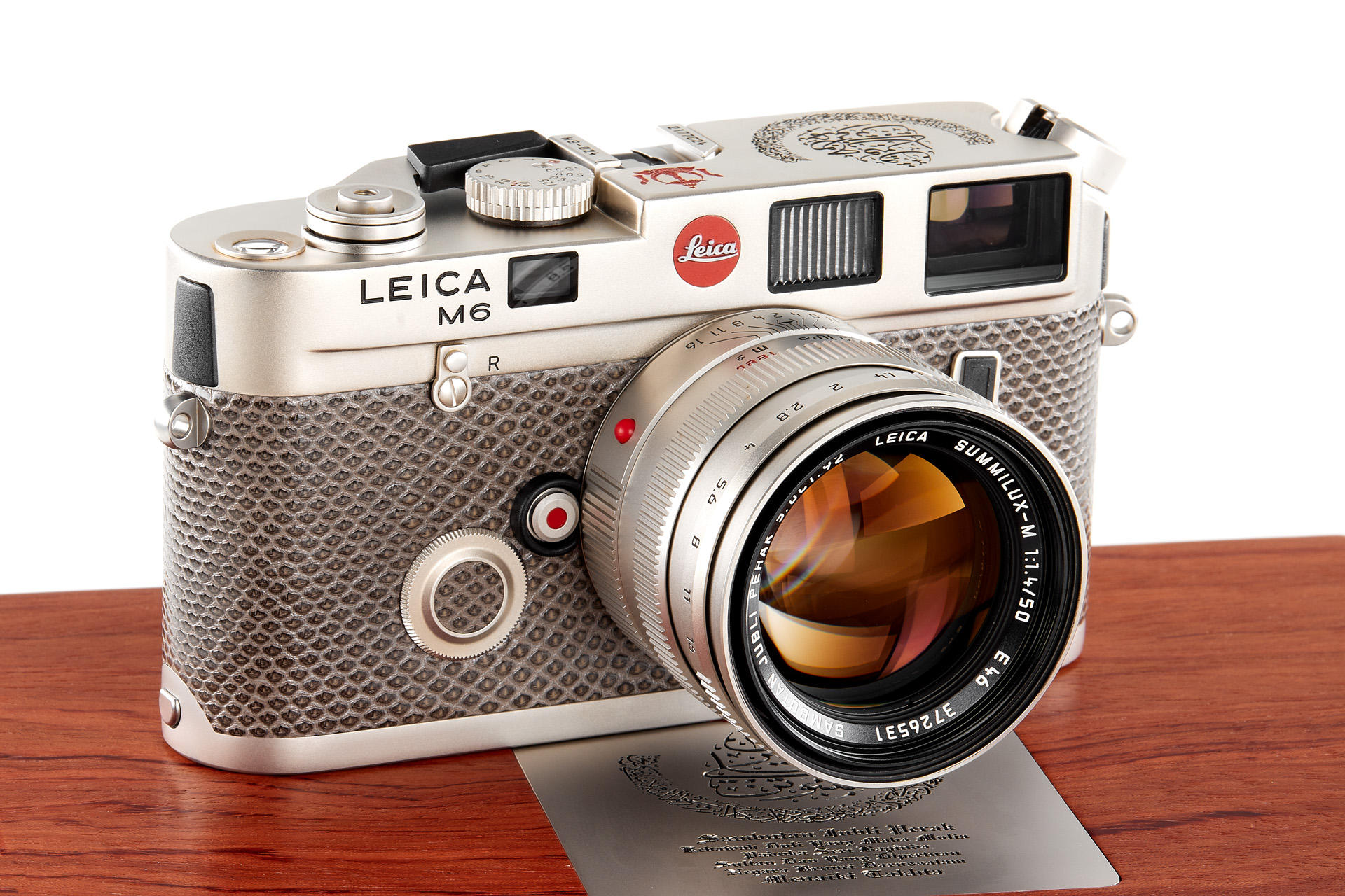 Leica M6 Platinum Brunei * Leica M6 Platinum Brunei *