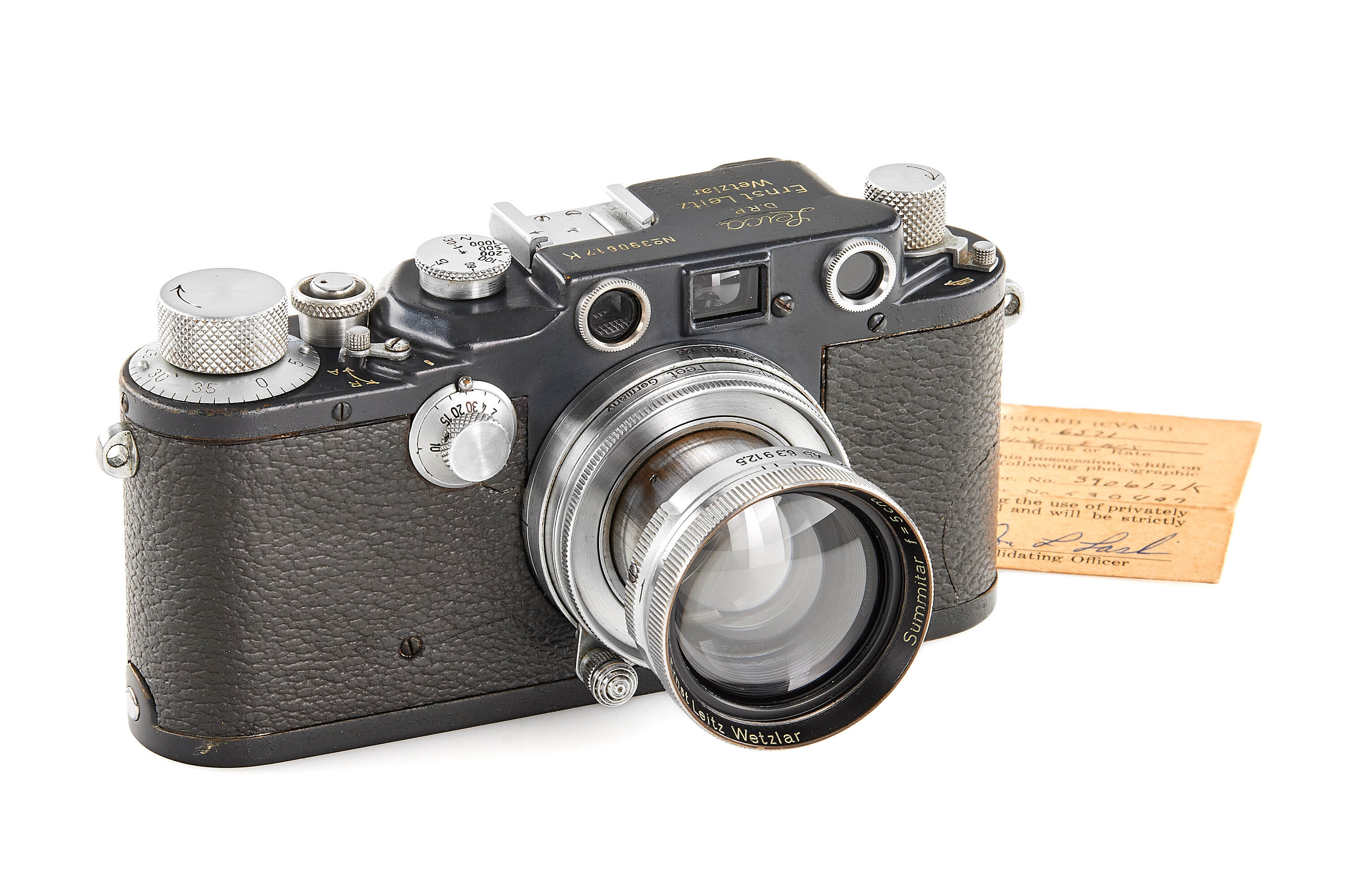 Leica IIIc K grey U.S. Army