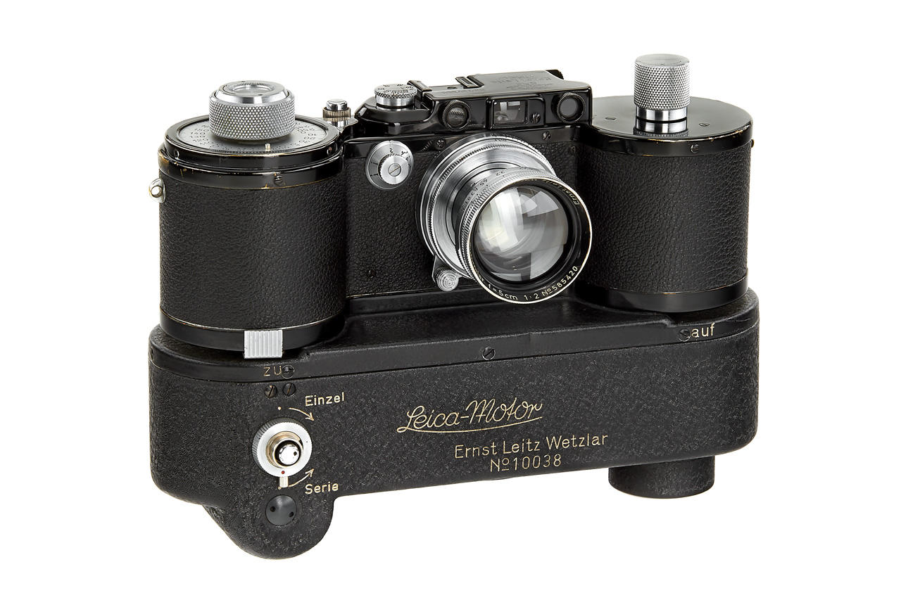Leica 250 GG Reporter + Leica-Motor MOOEV *