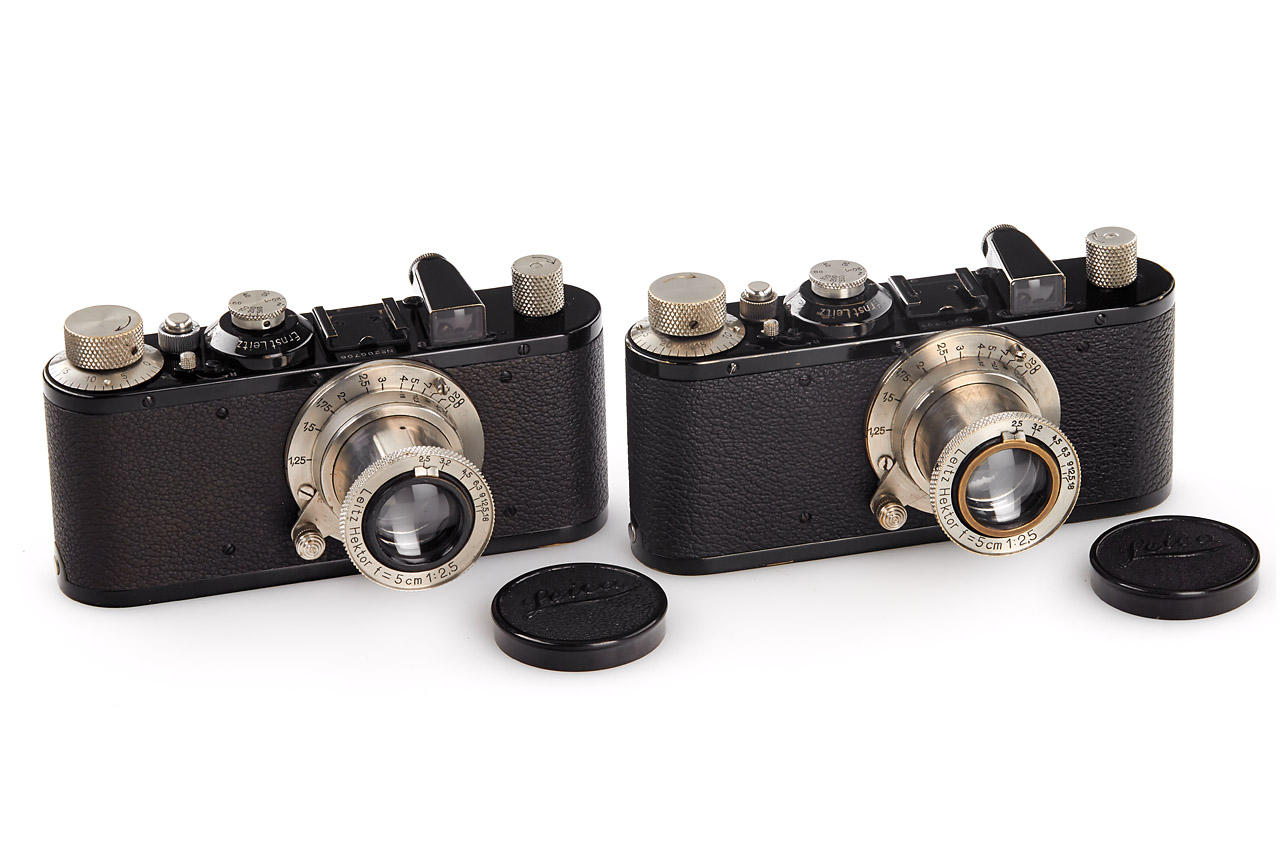 Leica Standard black/nickel (a pair)