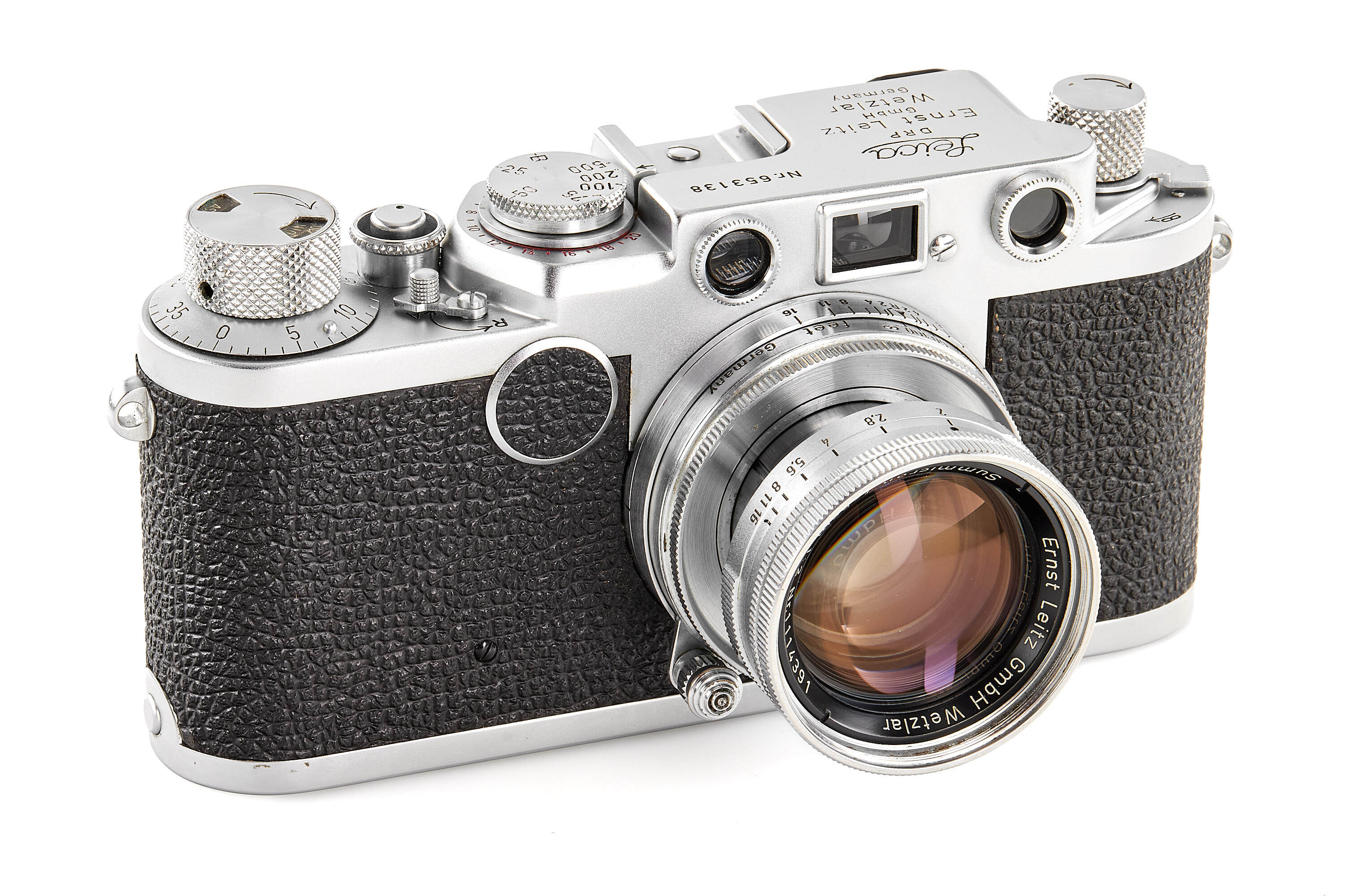 Leica IIf with Summicron 2/5cm