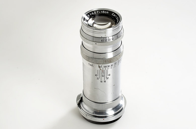 Carl Zeiss Jena  Tele-Tessar K  6.3/18cm