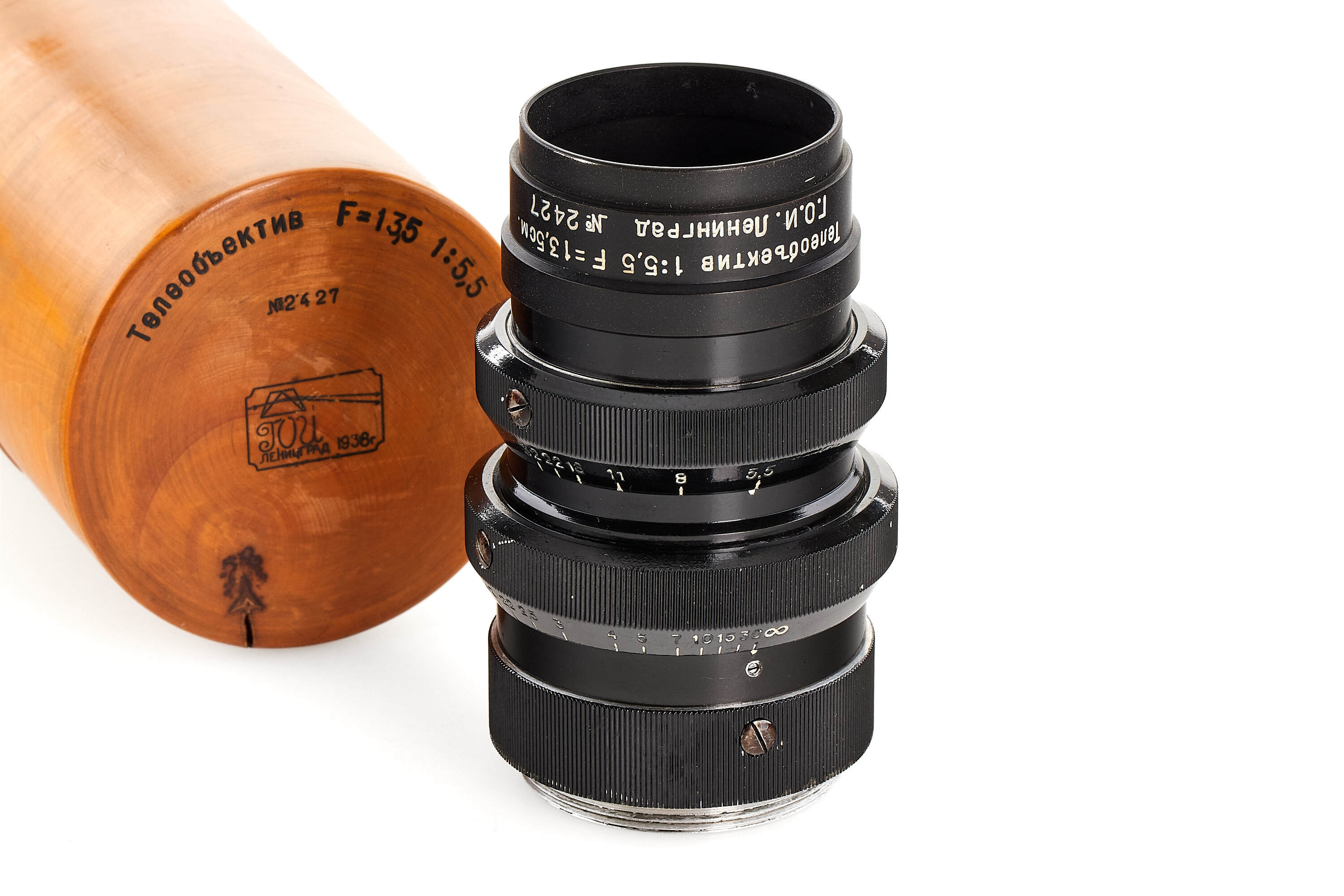 GOI Leningrad f. M39 Teleobjektiv 5.5/13.5cm