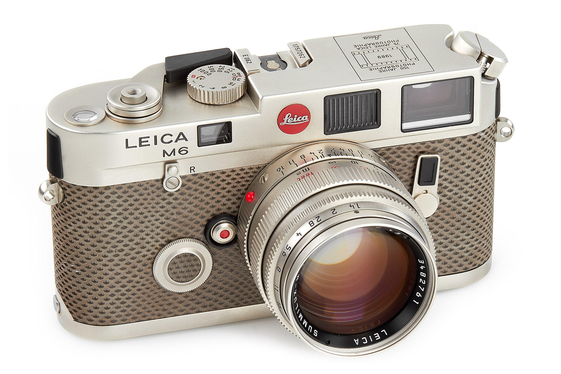 Leica M6 Platin 150 Years + Summilux 1,4/50mm