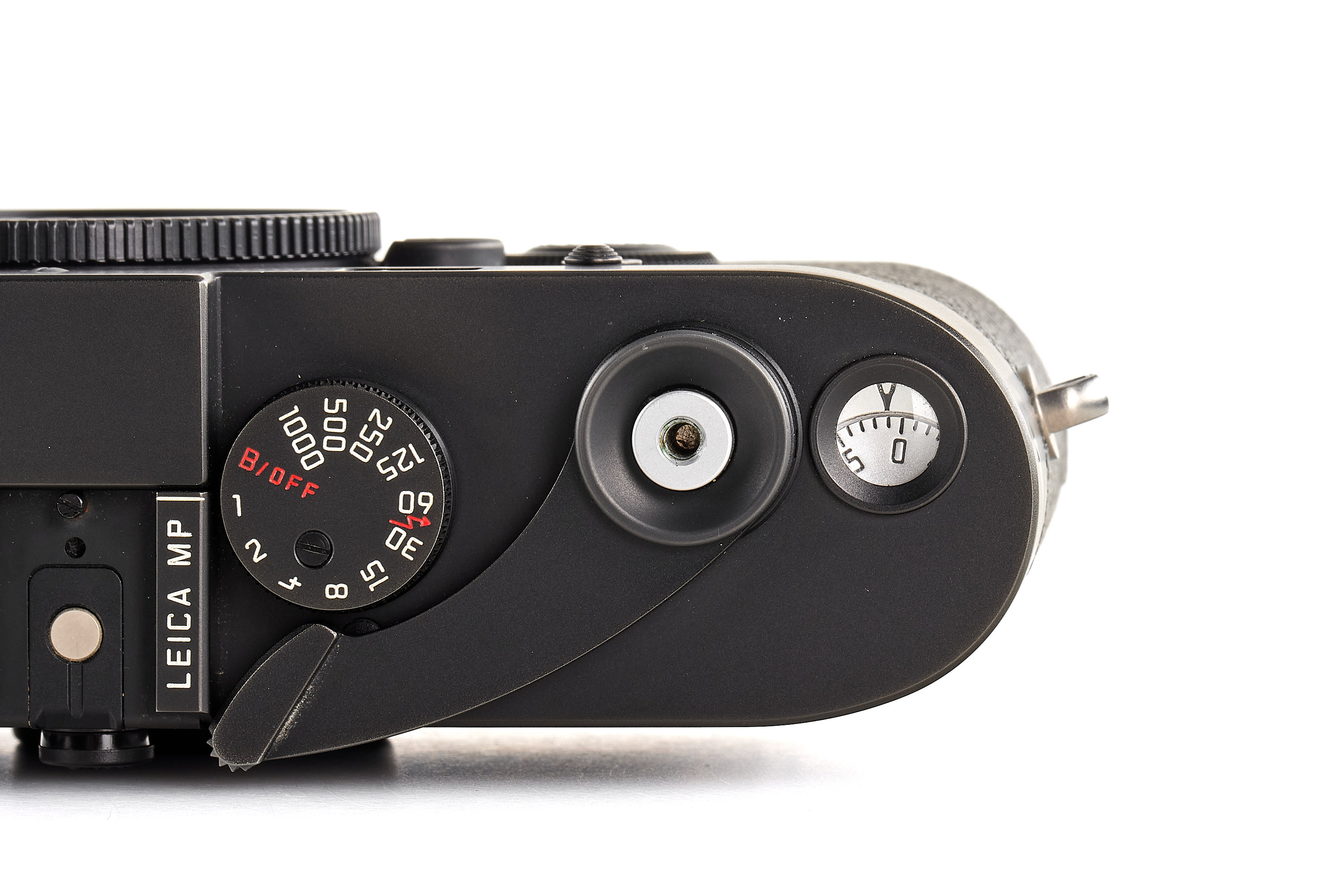 Leica MP 0.72 black anodised 'à la carte'