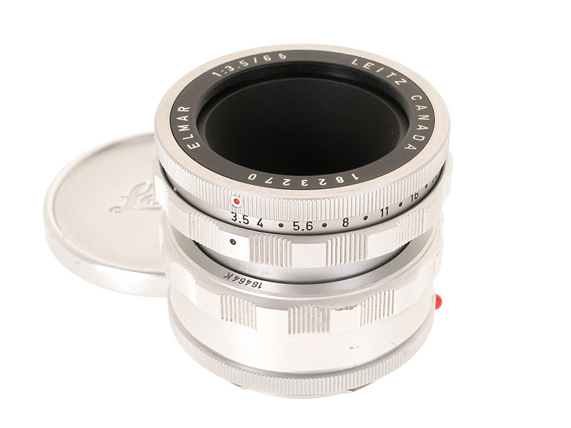 Elmar  3.5/65mm chrome