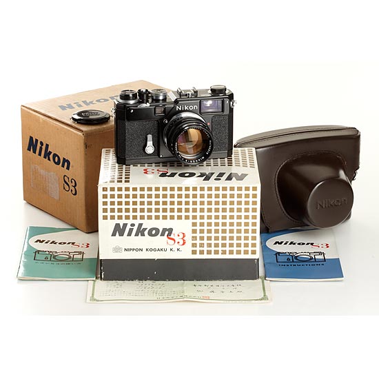 Nikon S3 Olympic black paint Nikon S3 Olympic black paint