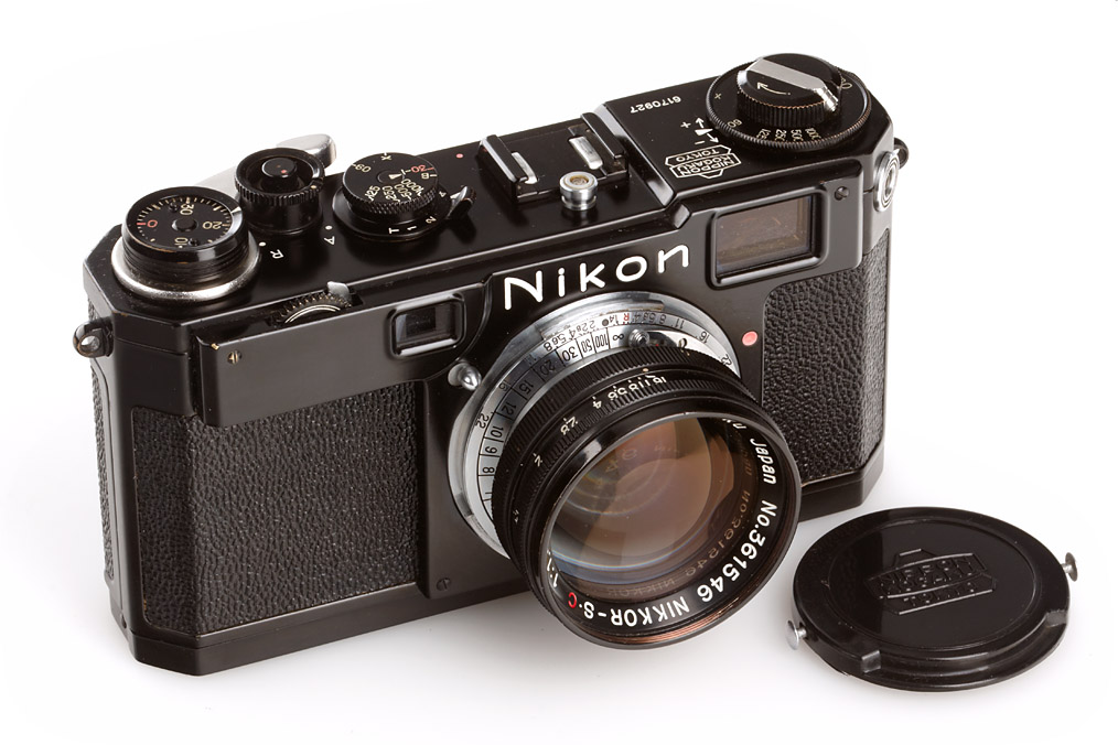 Nikon S2 Schwarz Lackiert