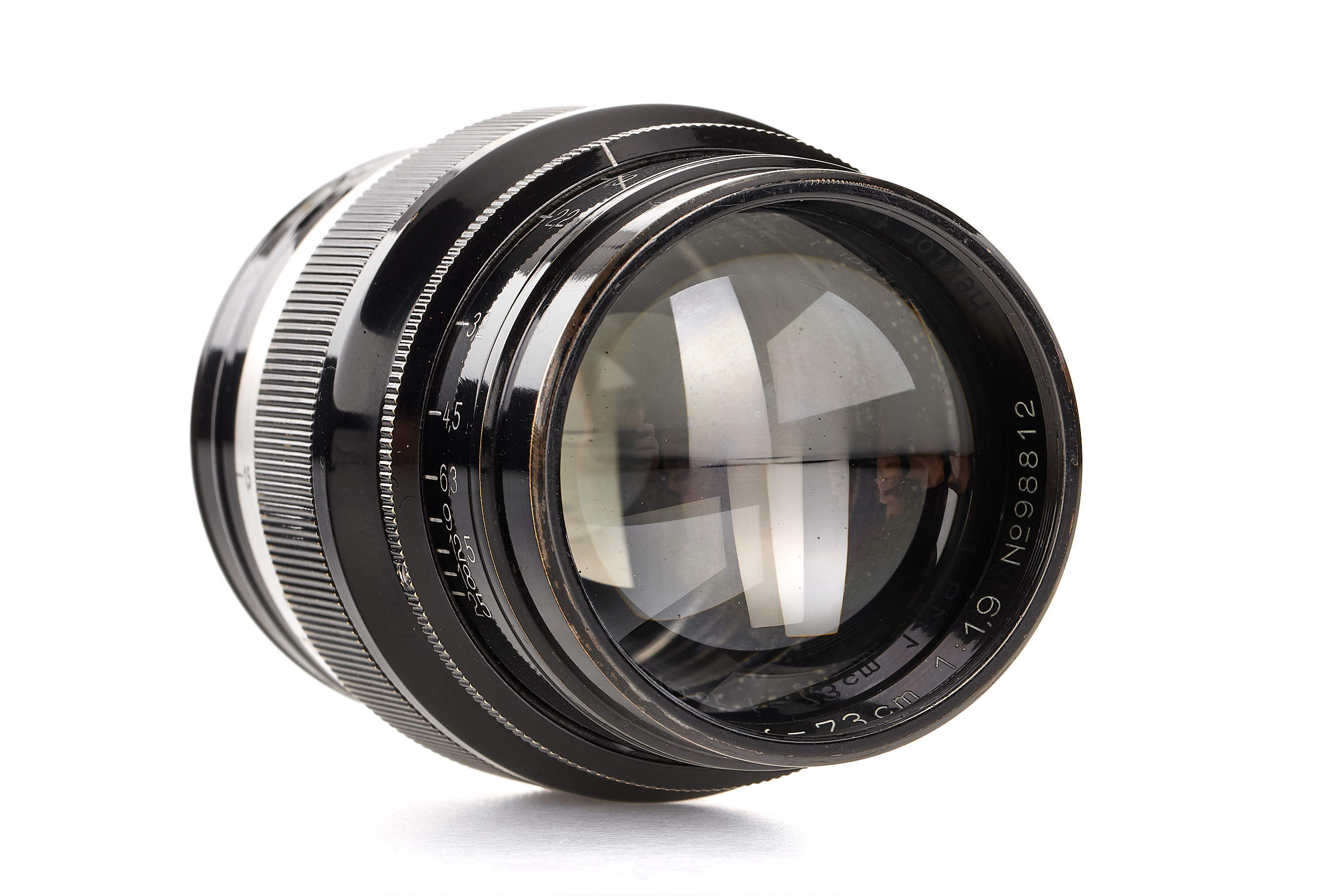Hektor 1.9/7.3cm HEKON black/nickel