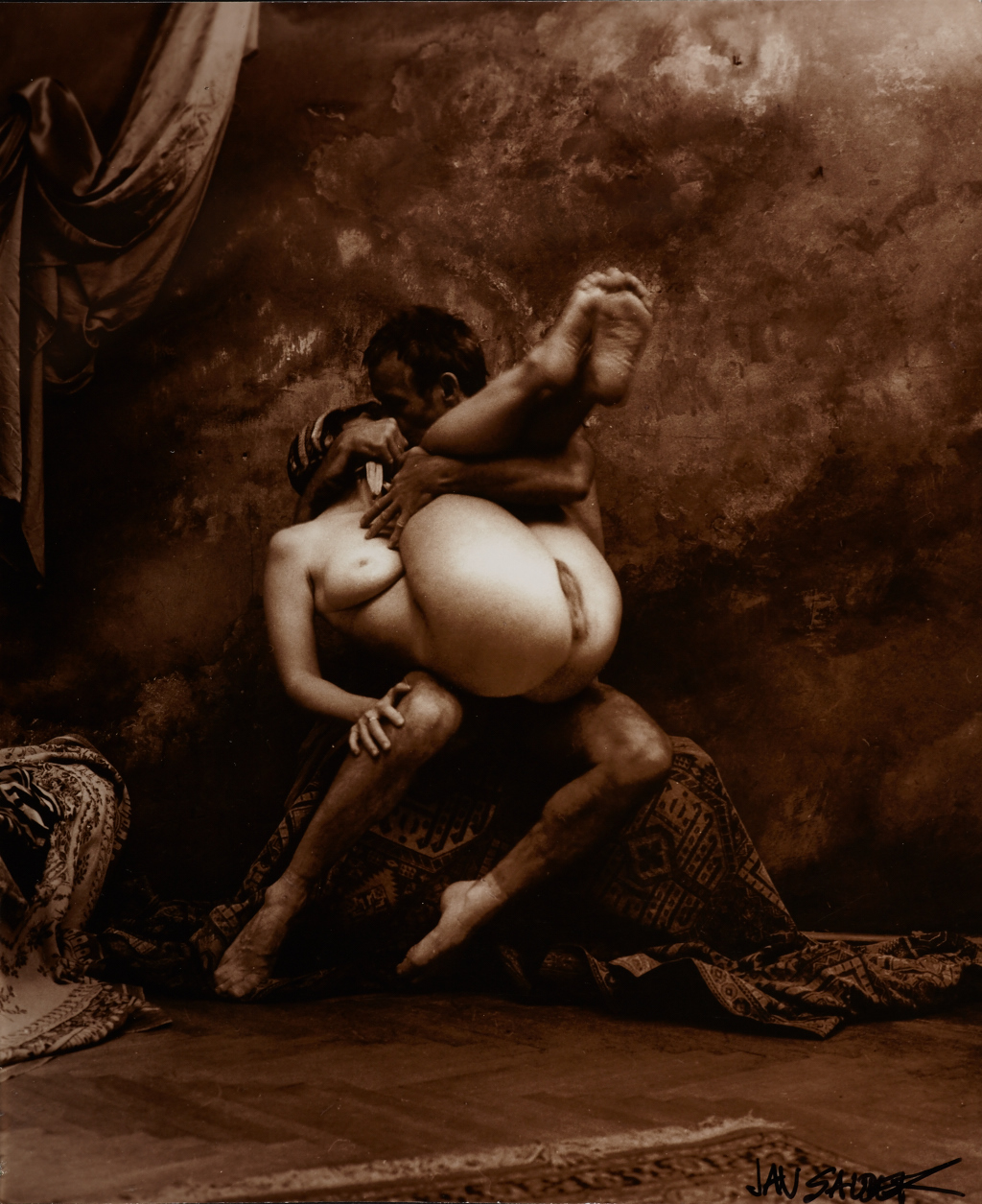 JAN SAUDEK (* 1935) ‘The Kiss’, 1985