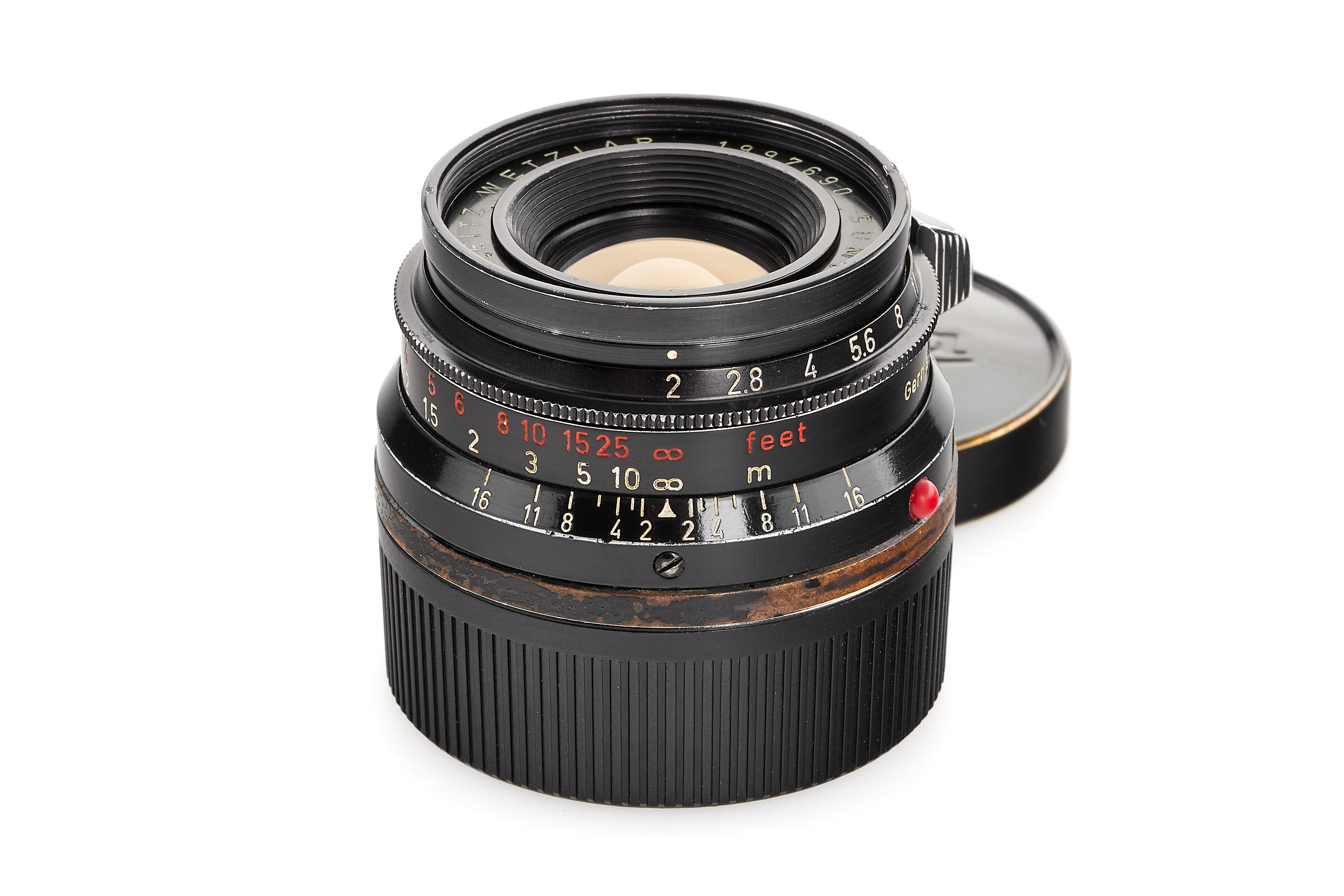Summicron 2/35mm black paint 8-element
