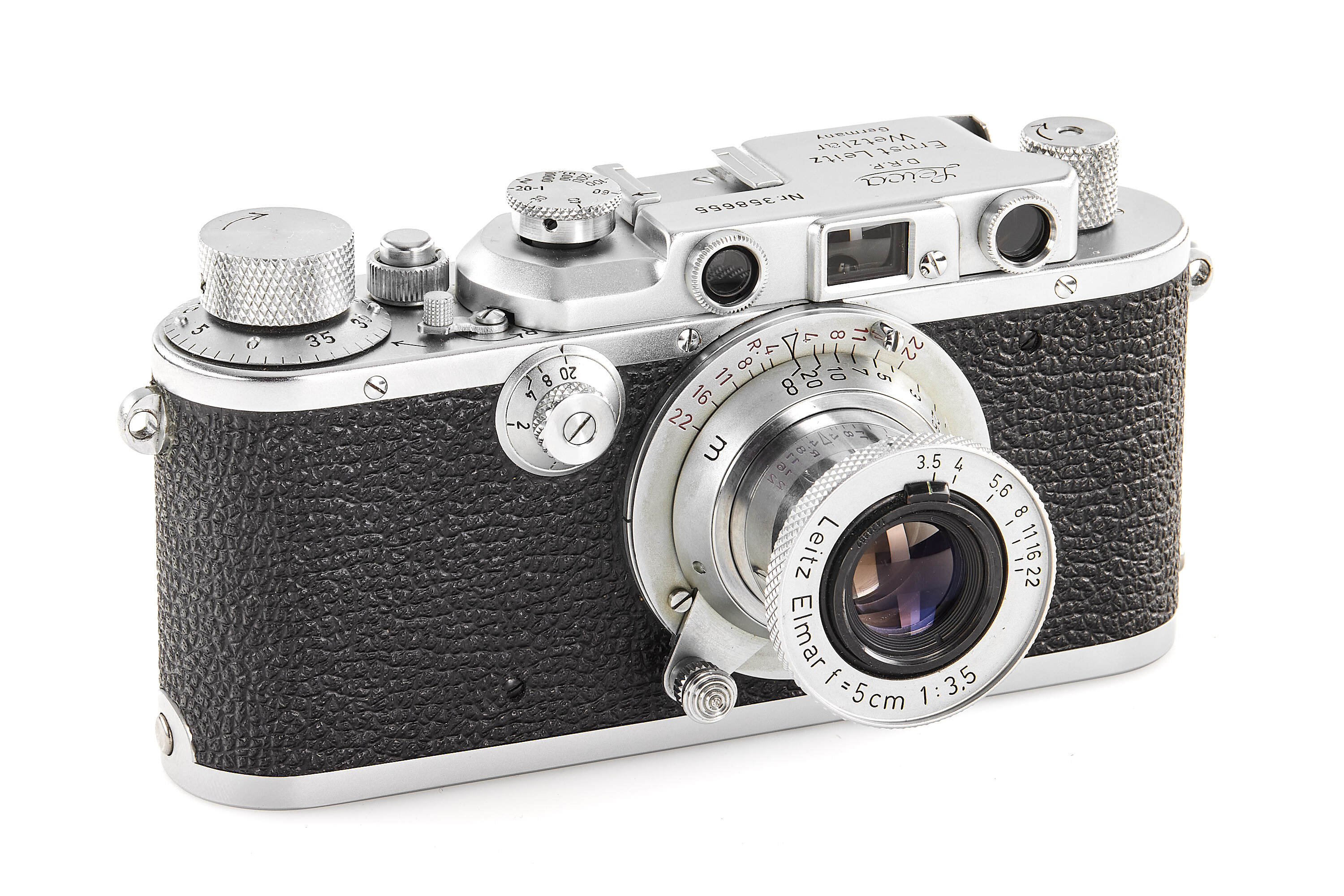 Leica IIIa chrome post-war