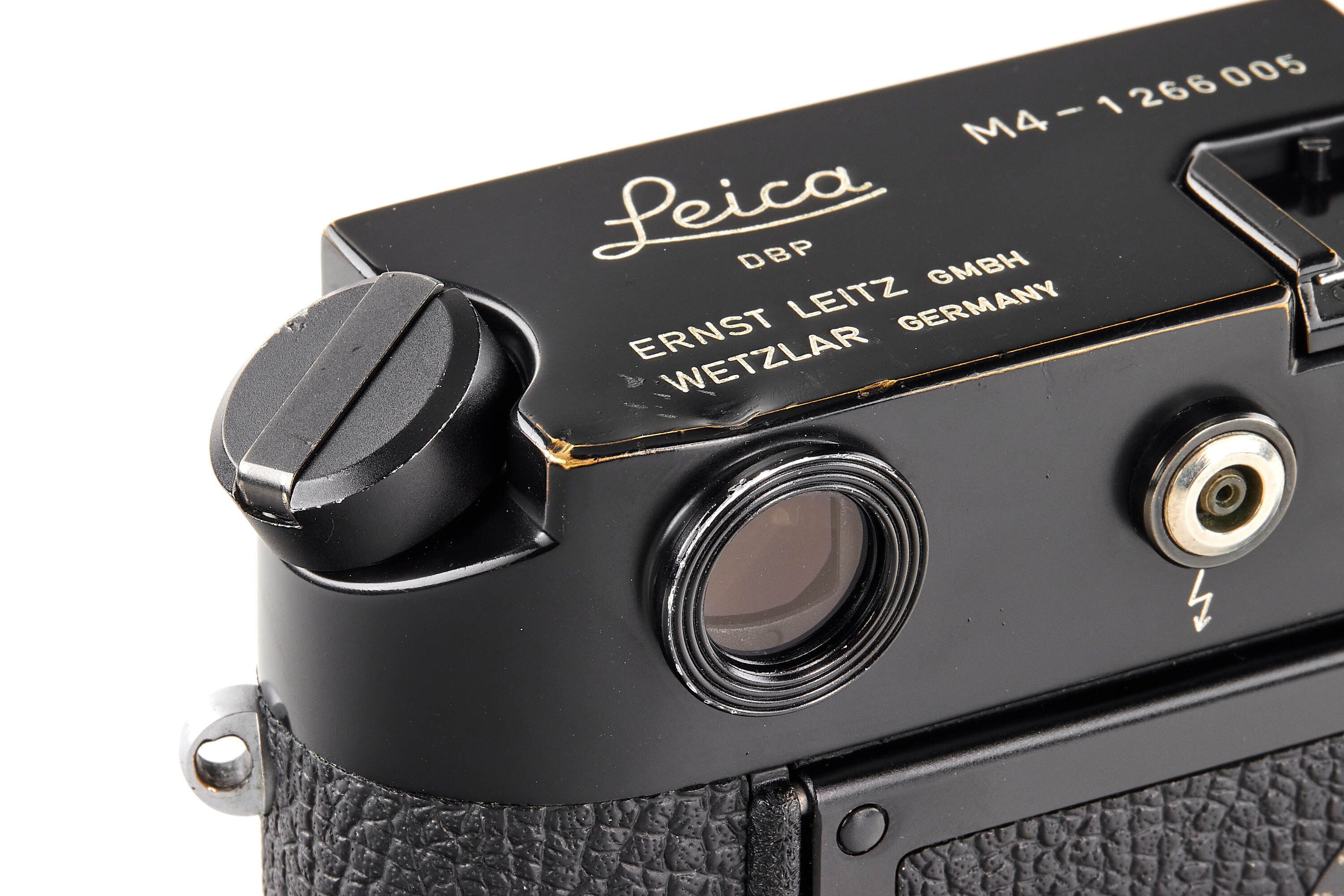 Leica M4 black paint