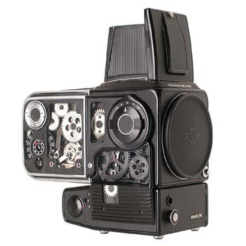 Hasselblad  500 EL/M Cutaway black