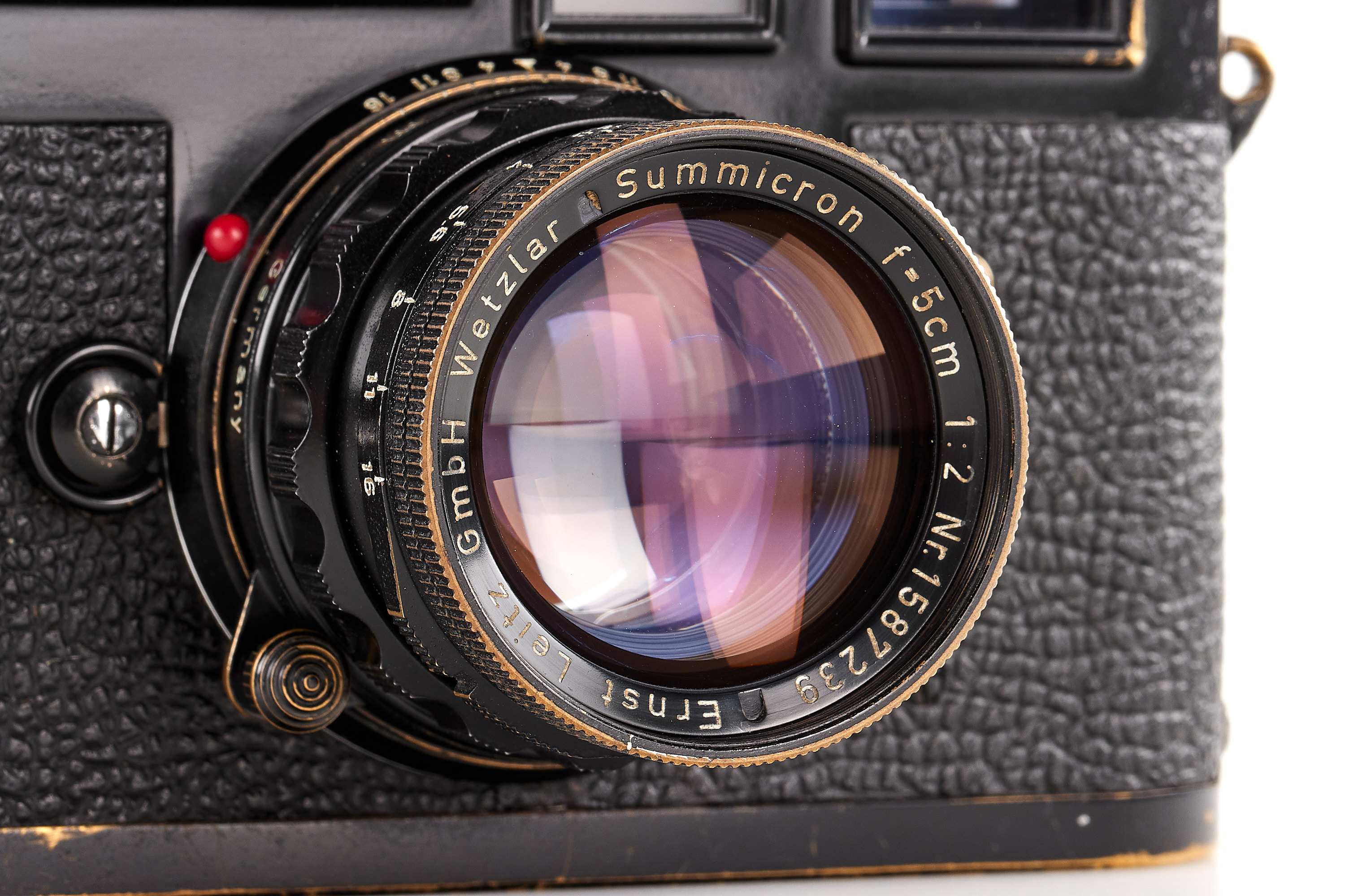 Leica M3 black paint Black Dial *