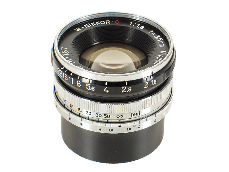 Nikon f. M39  W-Nikkor 1.8/3.5cm