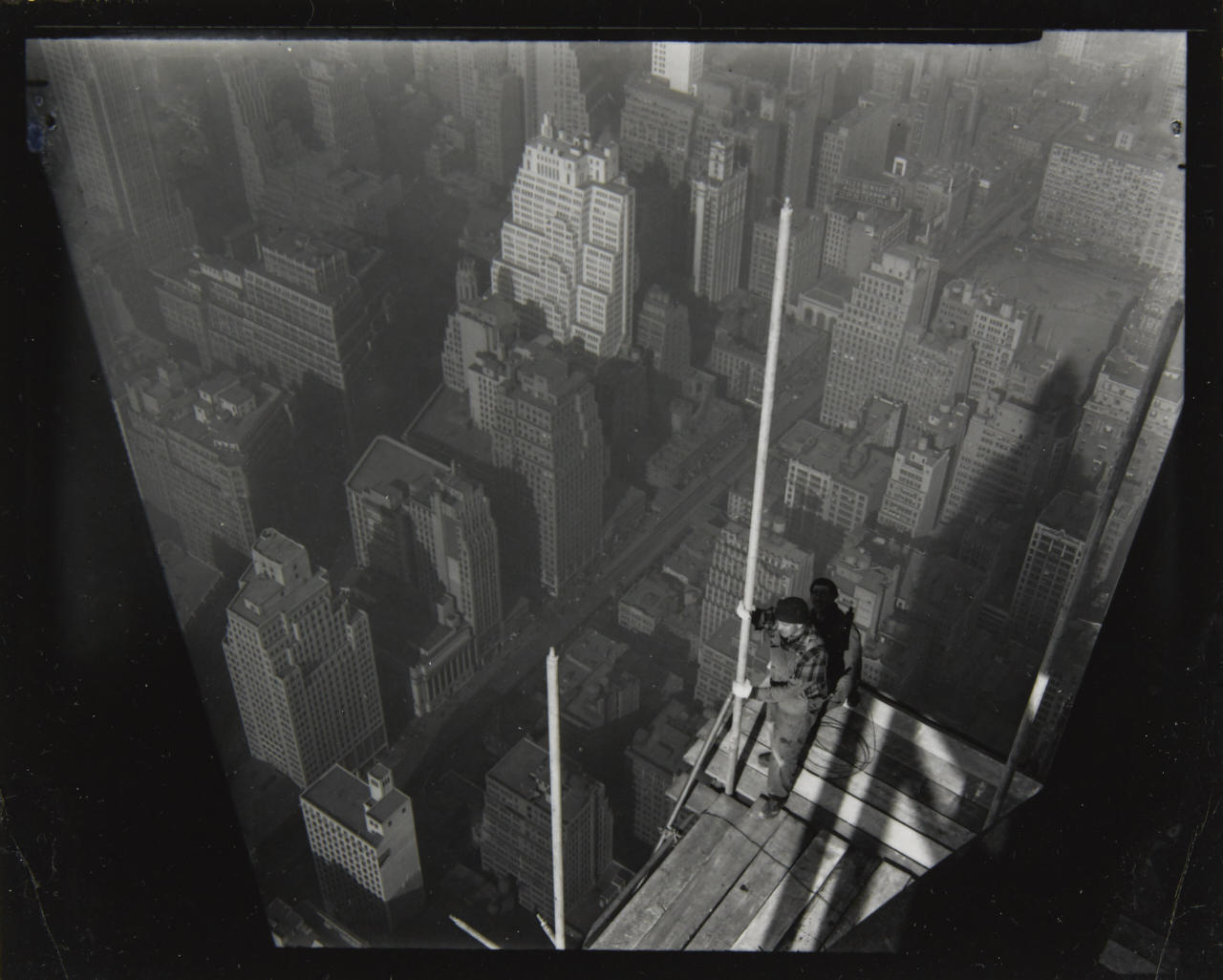 LEWIS W. HINE (1874–1940) Topping the Mast, c. 1931