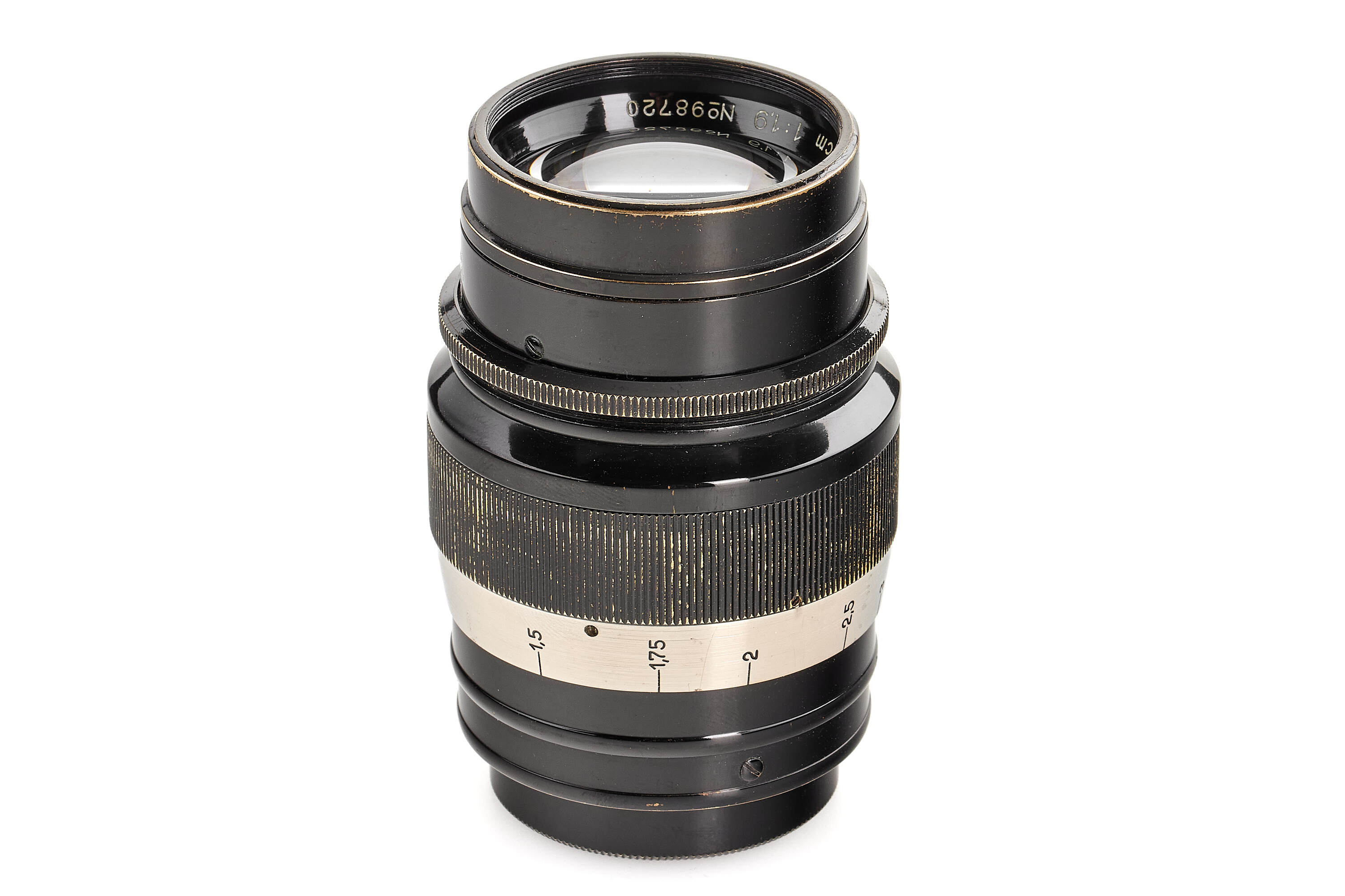Hektor 1.9/7.3cm HEKON black/nickel
