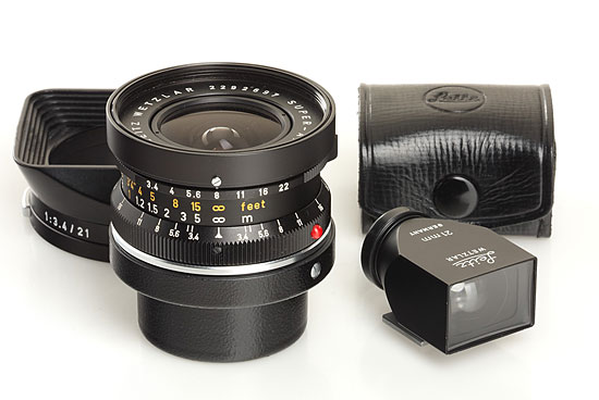 Super-Angulon  3.4/21mm black