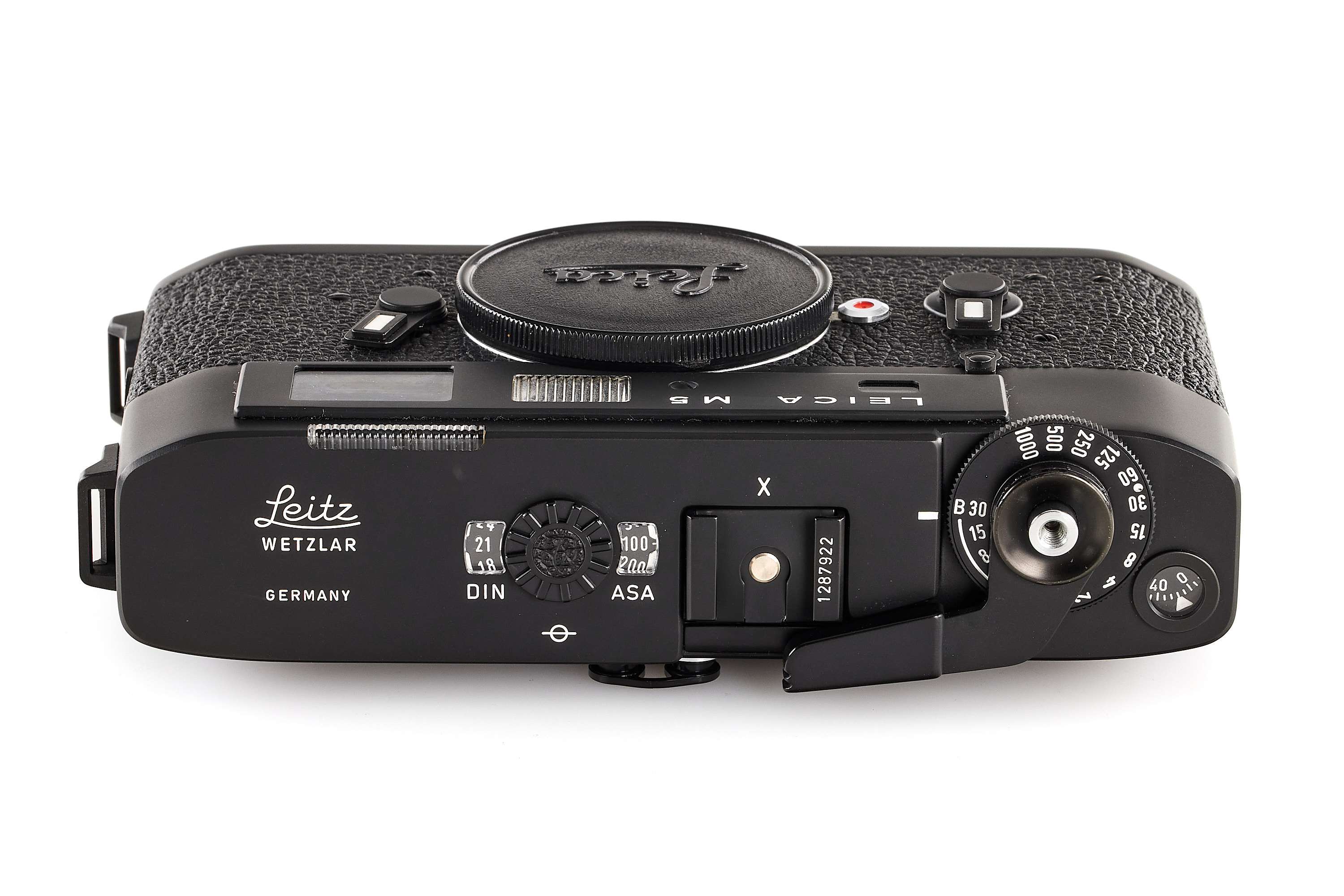 Leica M5 black 2 lugs