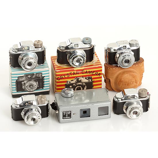 Japanese Subminiature Cameras (various) Japanese Subminiature Cameras (various)