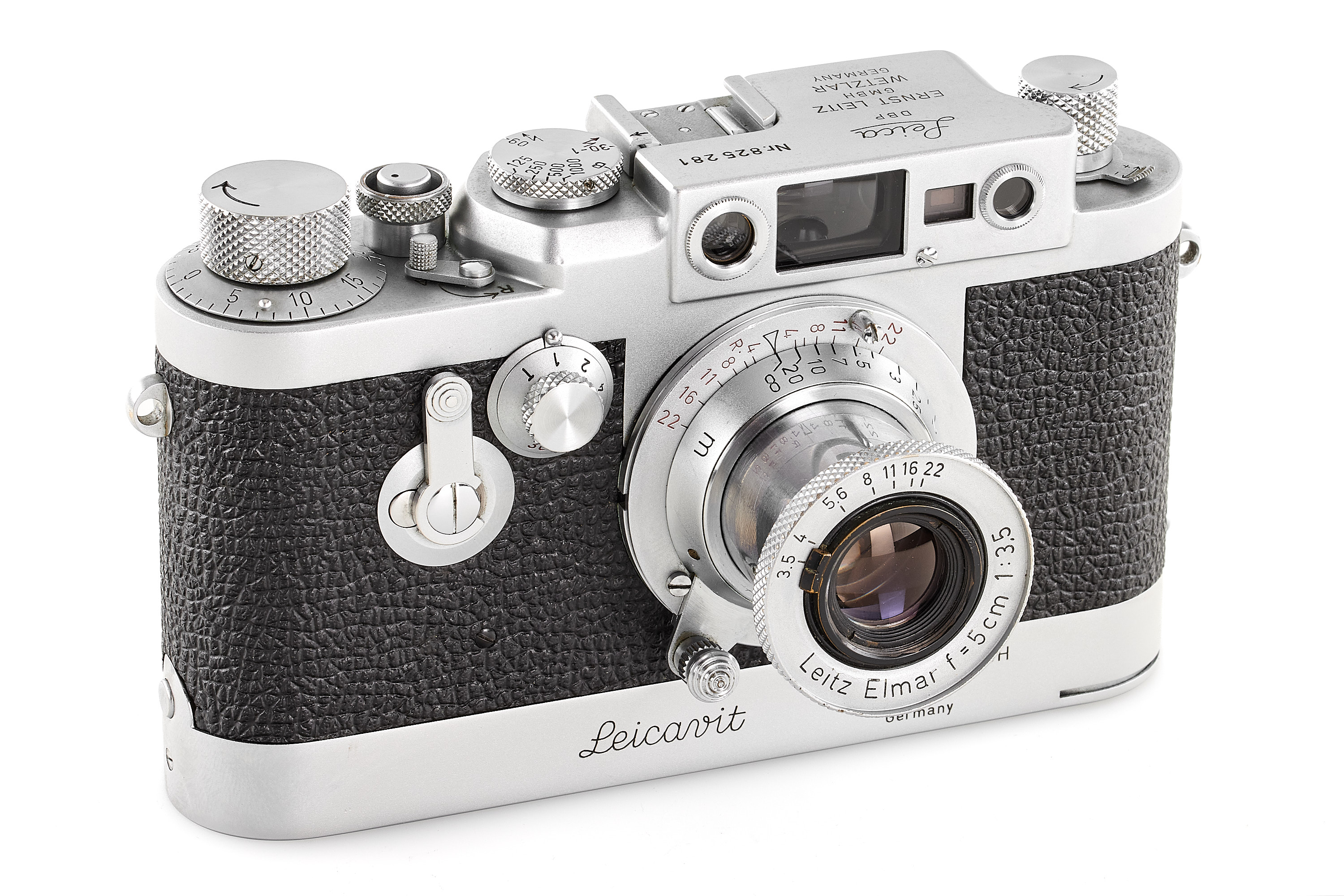 Leica IIIg chrome 'First Batch' with Leicavit *