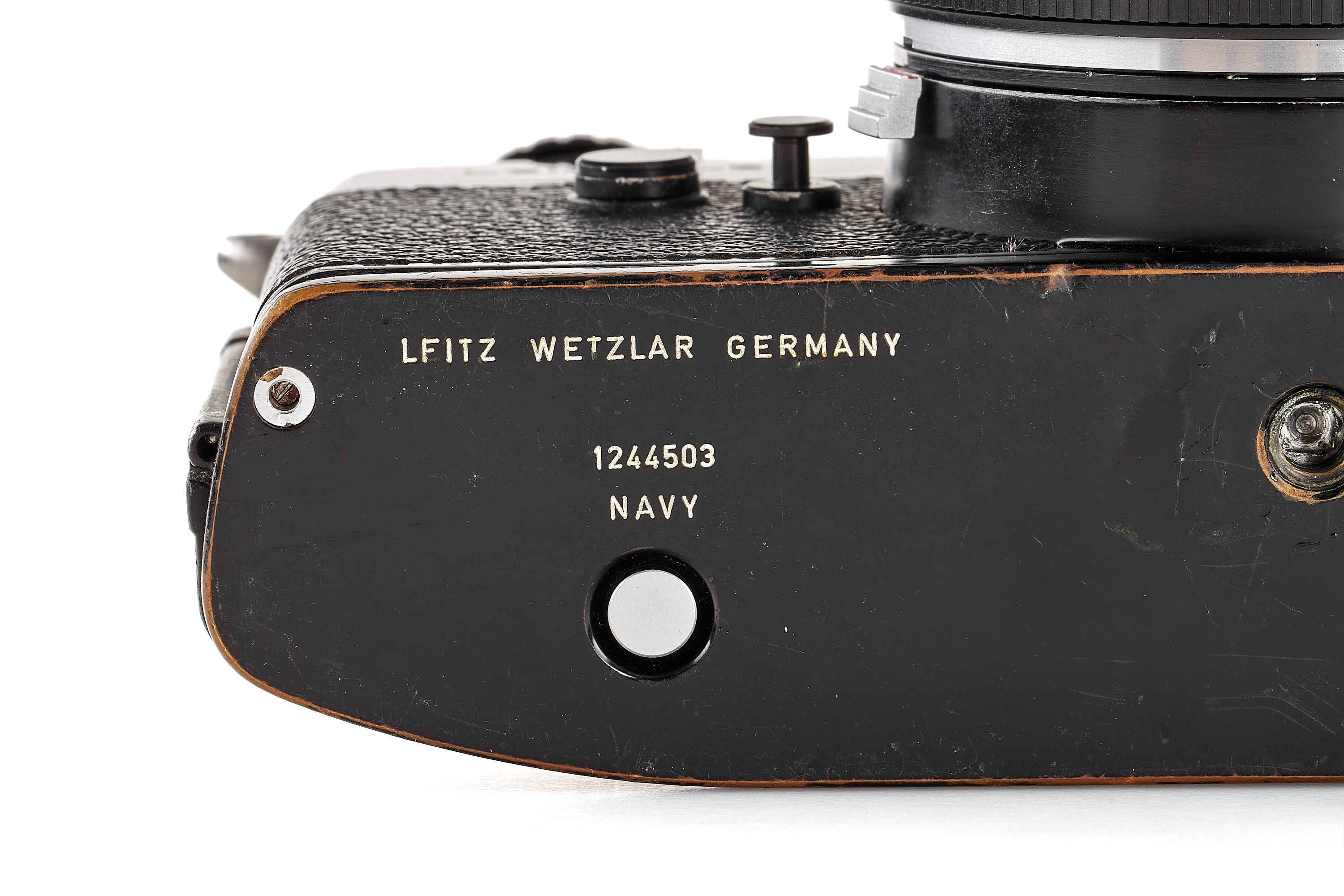 Leicaflex SL black paint 'US NAVY' *