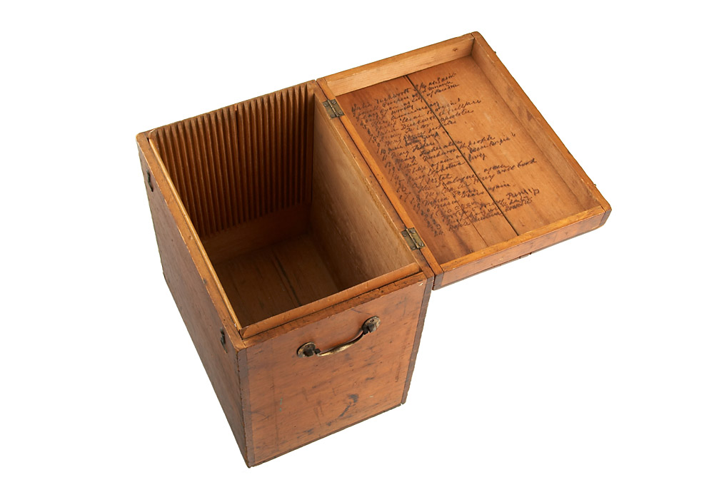 Julia Margaret Cameron Holzkiste für Negative