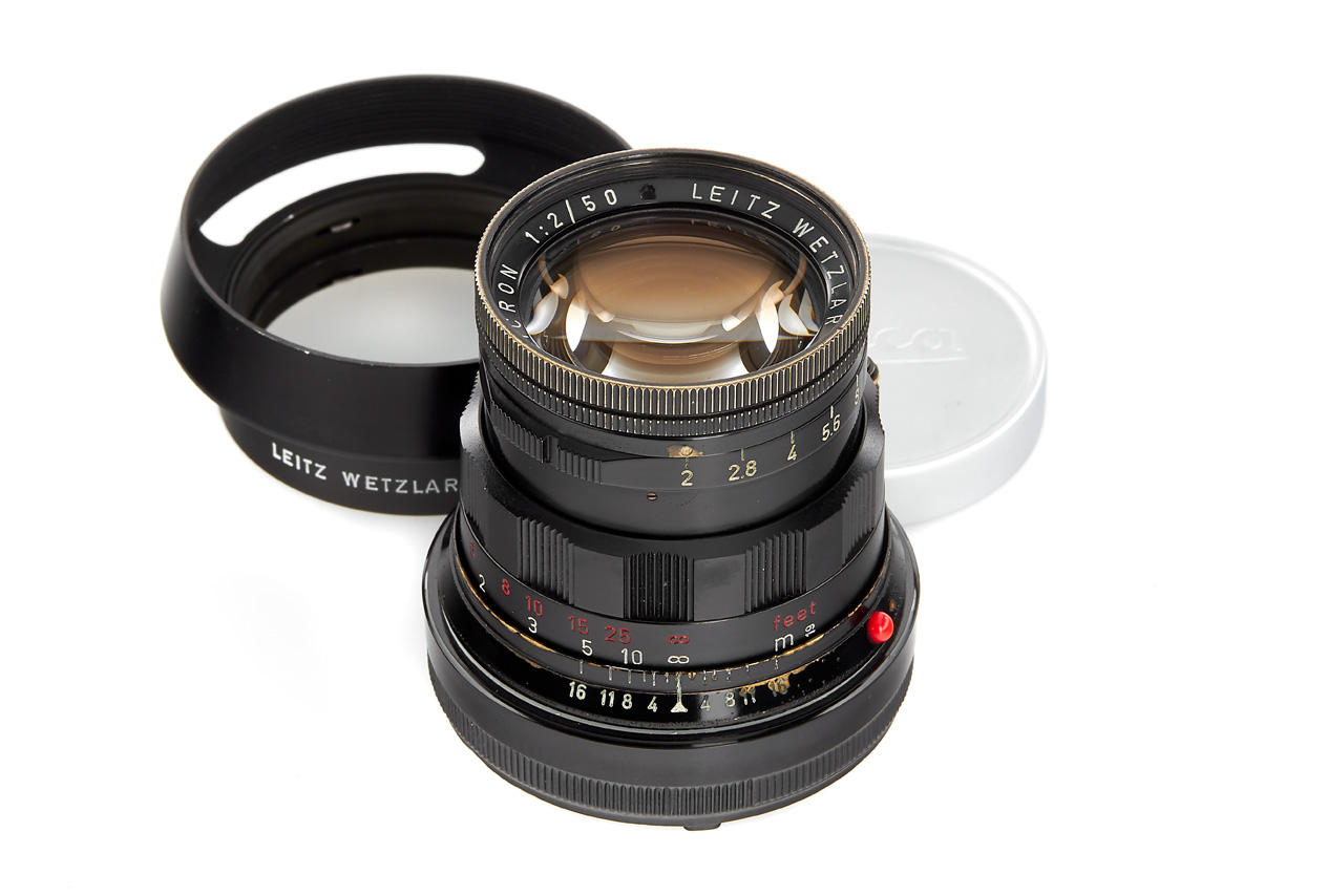 Summicron 2/50mm black paint