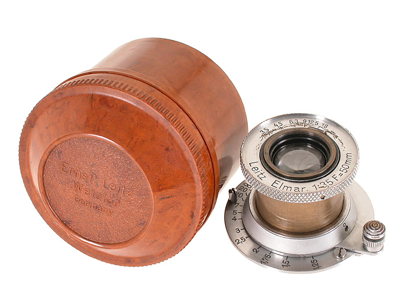 Bakelite box  5cm Elmar, Summar