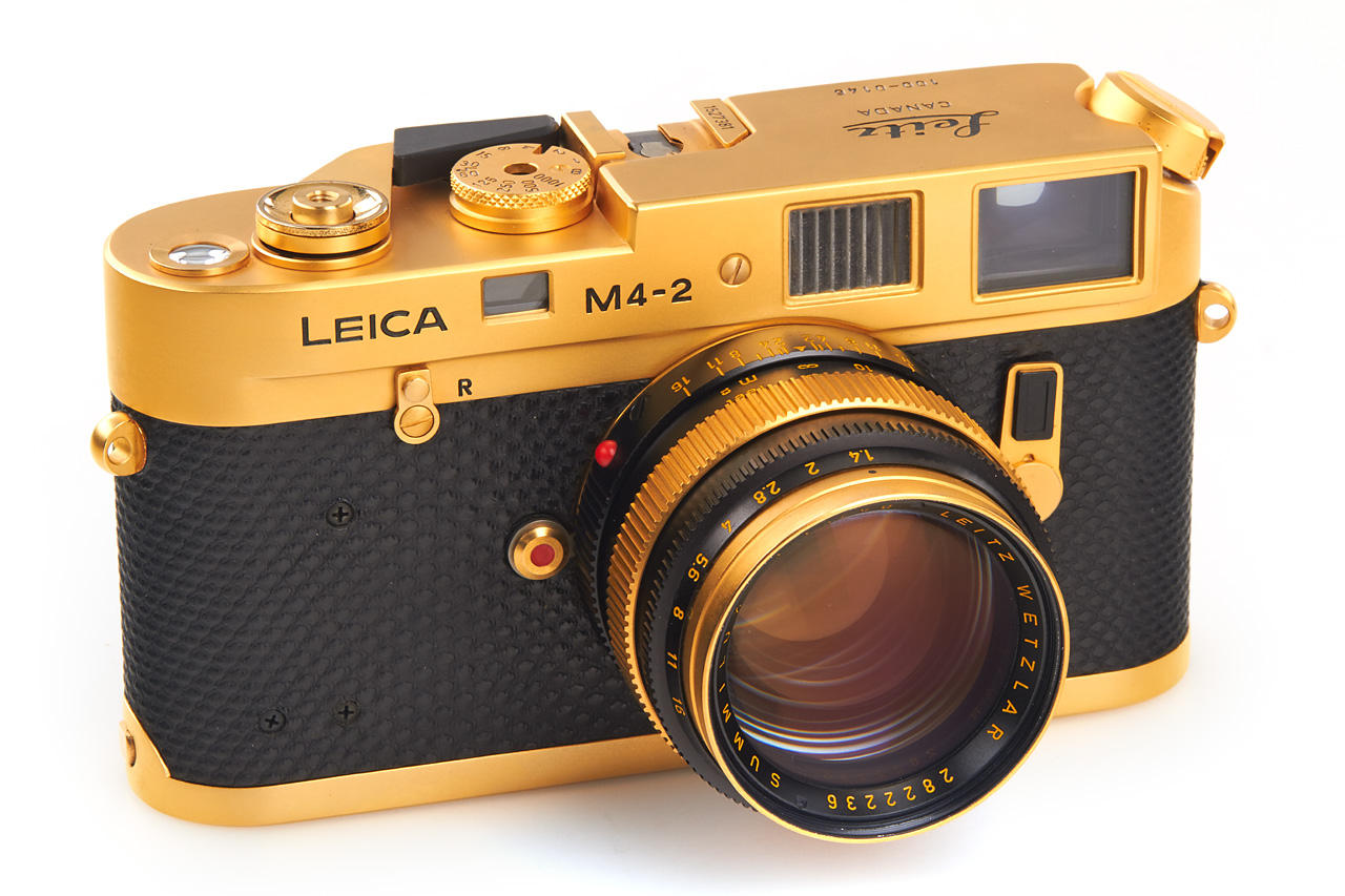 Leica M4-2 Gold 'Oskar Barnack'
