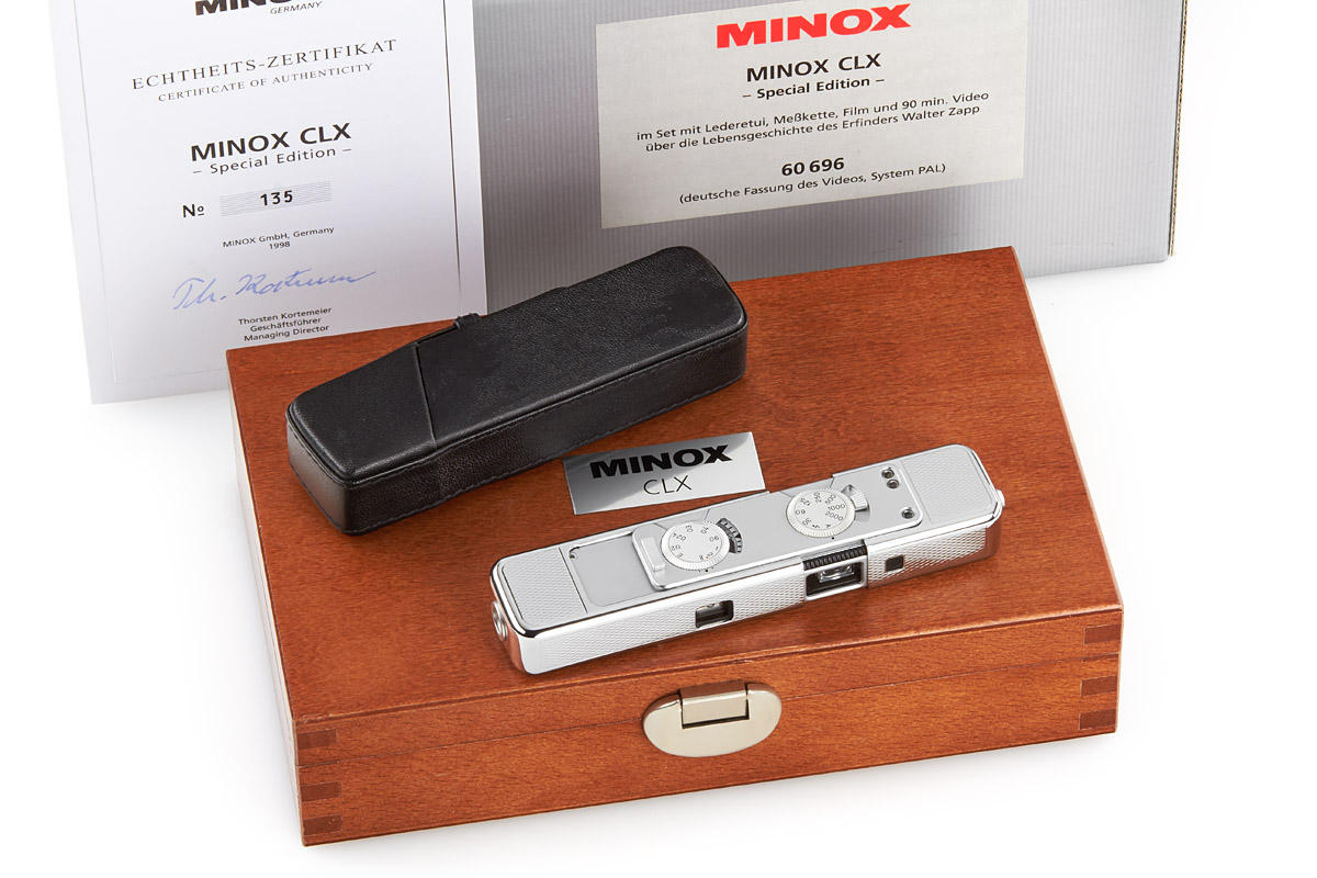 Minox CLX 'Walter Zapp' Special Edition
